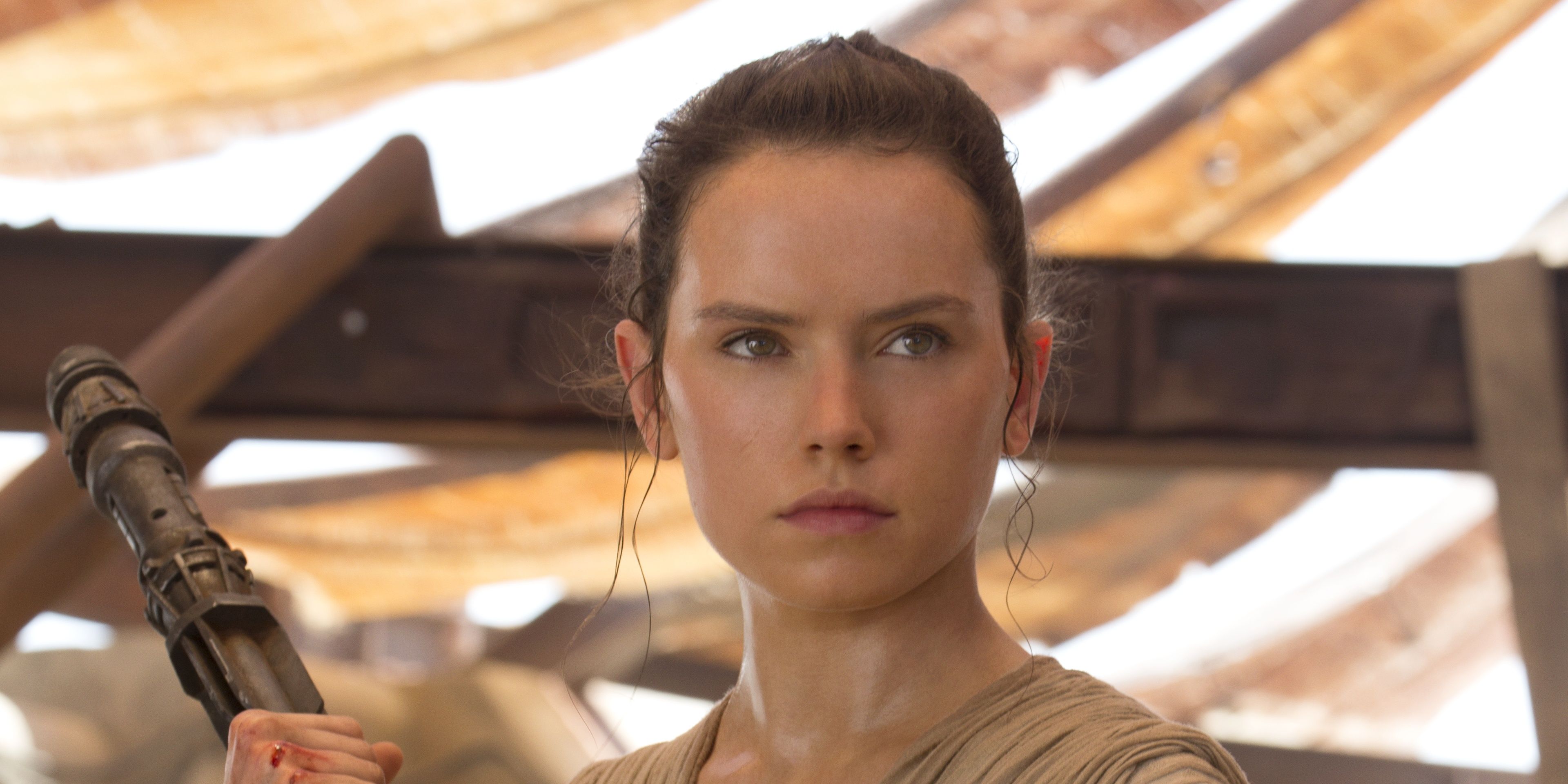 Daisy Ridley As Rey Star Wars In The Last Jedi Wallpapers