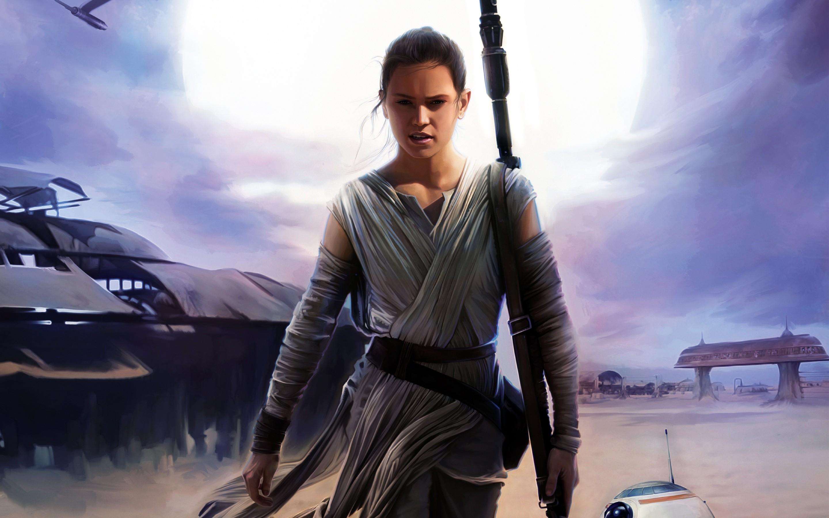 Daisy Ridley Star Wars Episode Viii Wallpapers