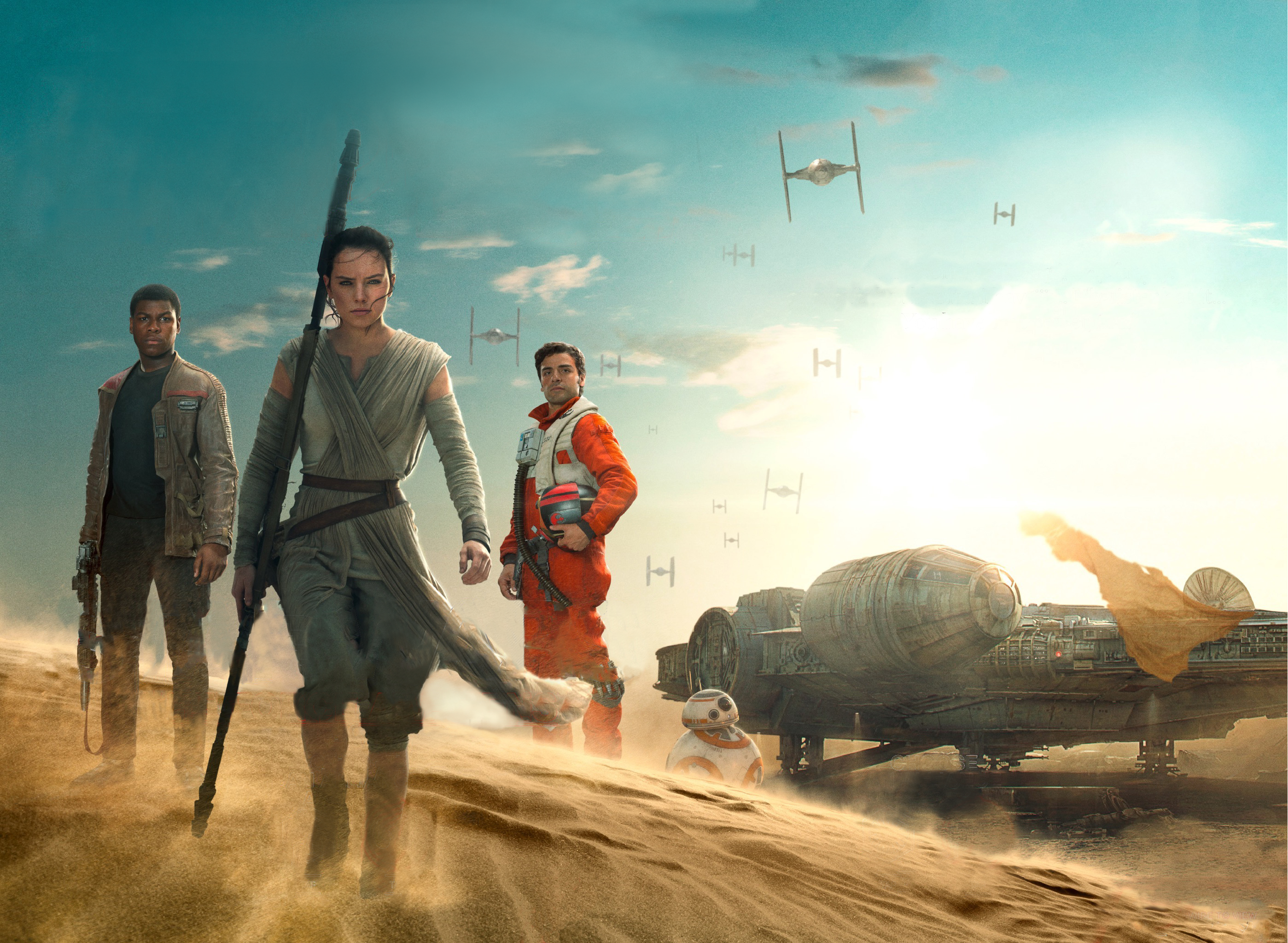 Daisy Ridley Star Wars Episode Viii Wallpapers