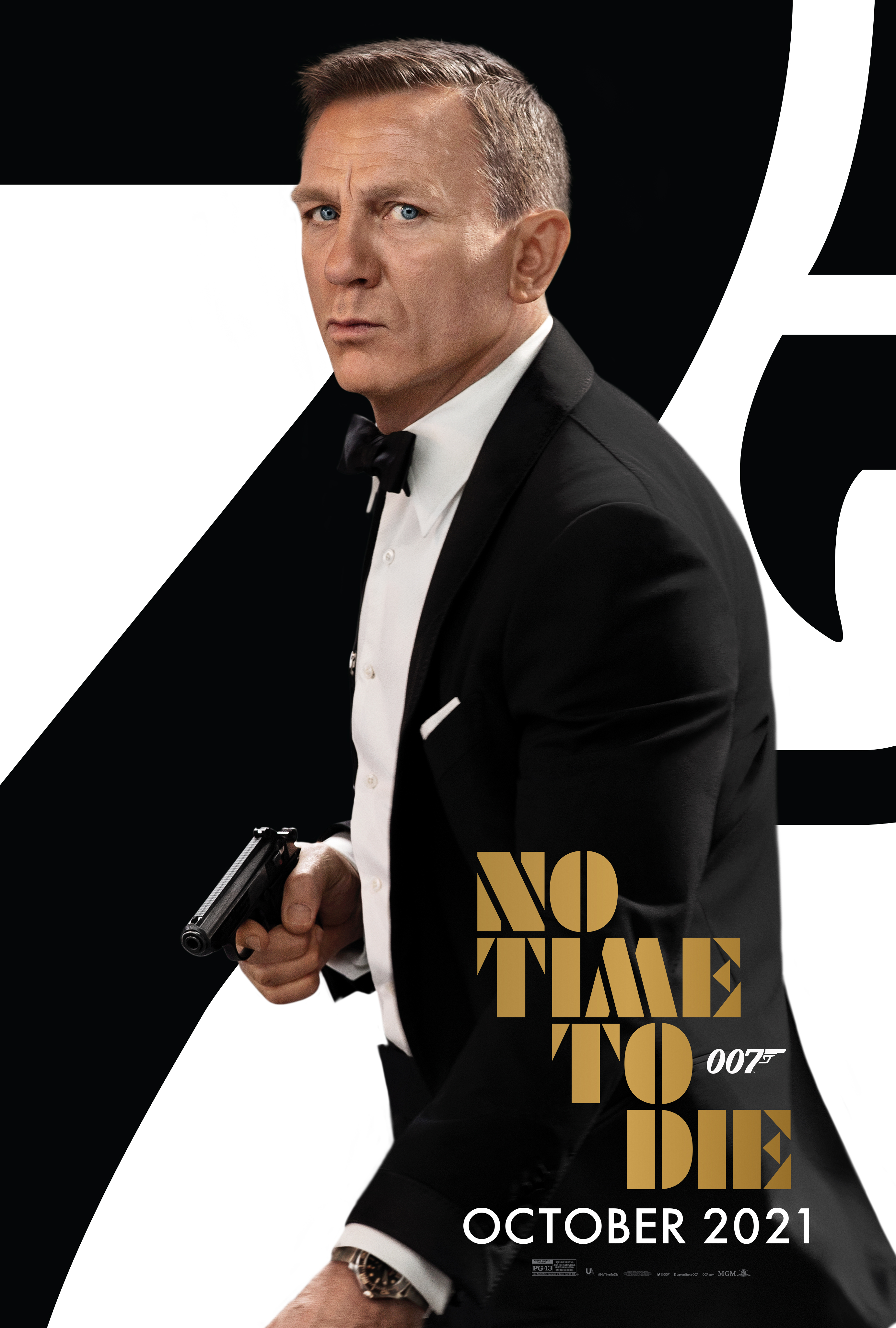 Daniel Craig As Bond In No Time To Die Wallpapers