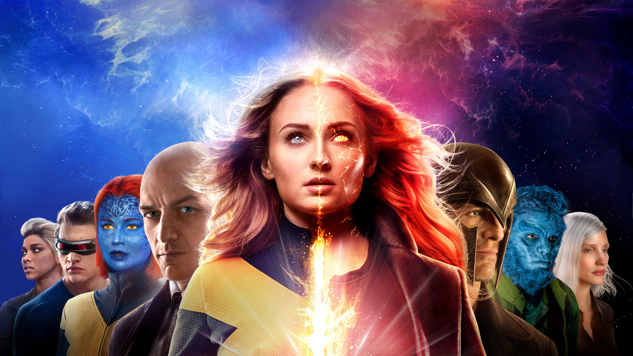 Dark Phoenix X-Men Movie Poster Wallpapers