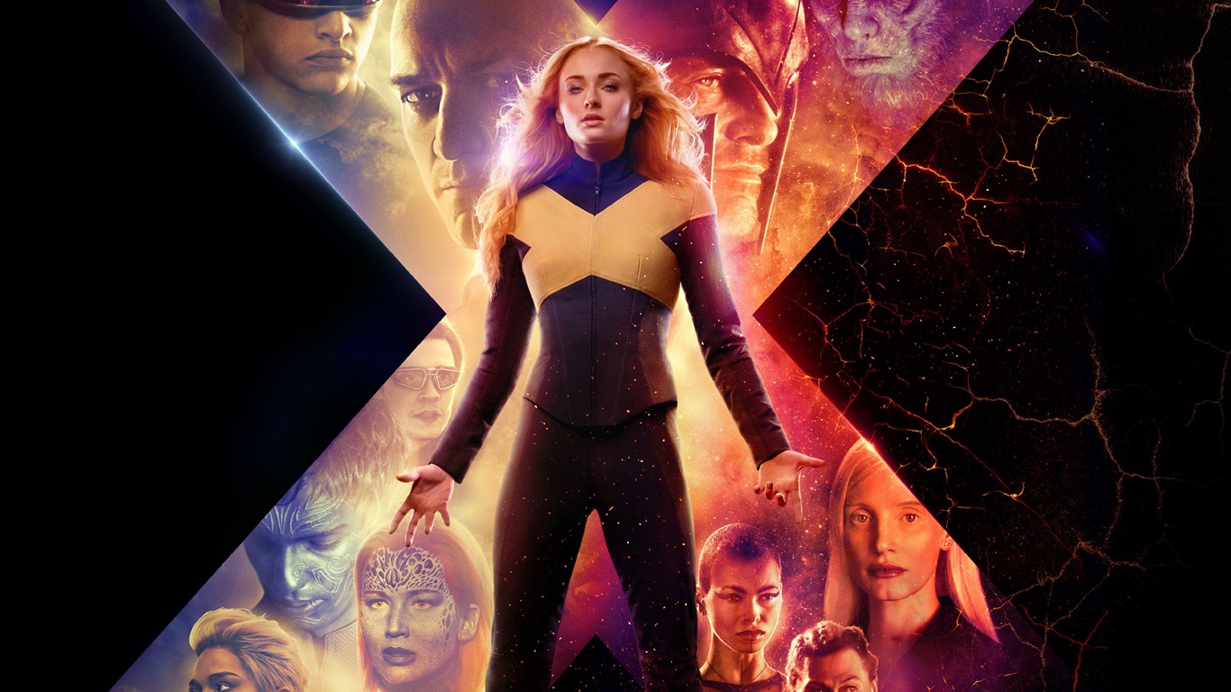 Dark Phoenix X-Men Movie Poster Wallpapers