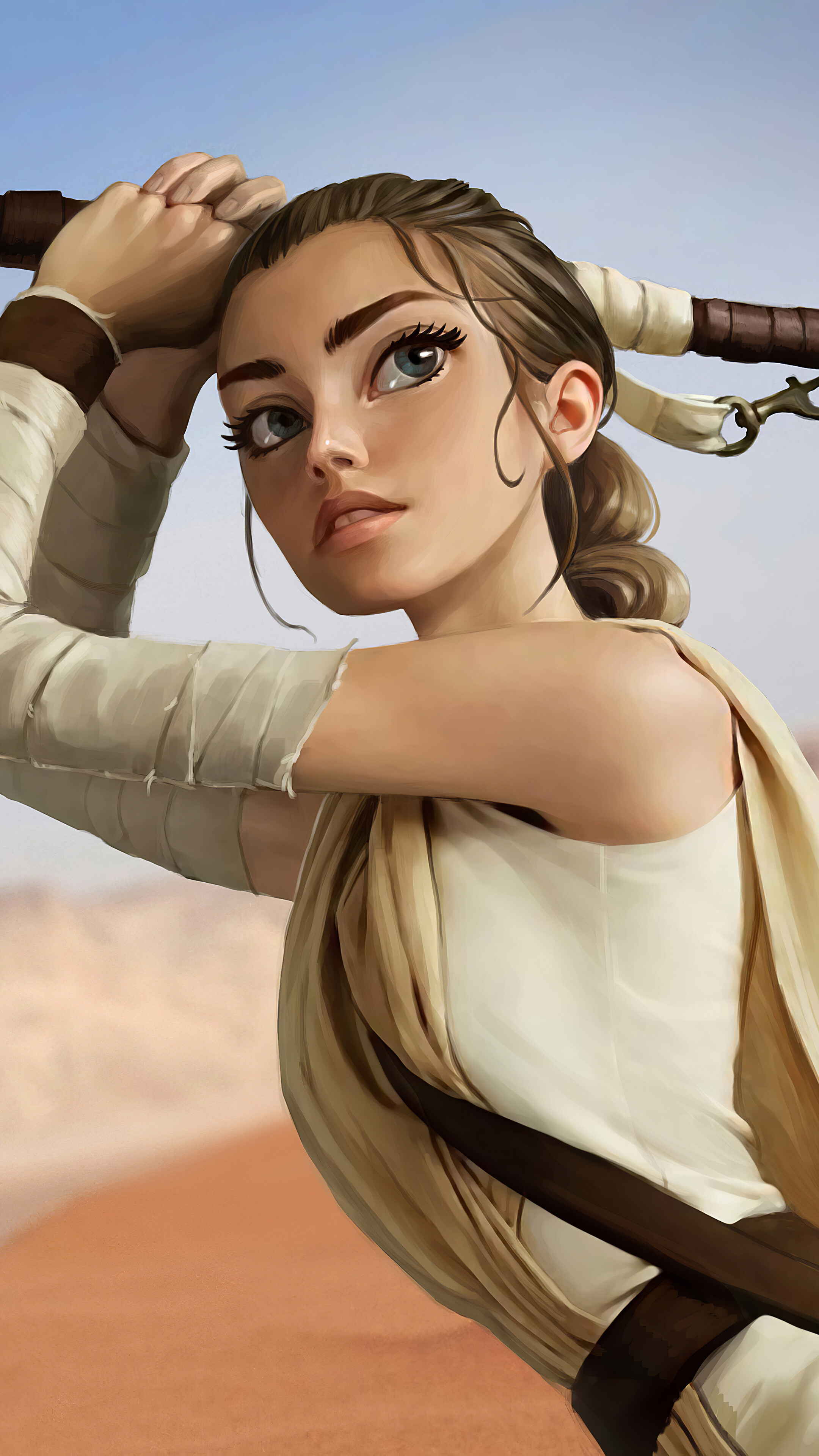 Dark Rey Star Wars Art Wallpapers