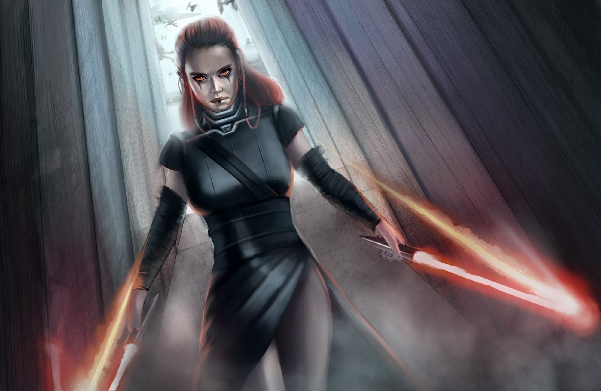 Dark Rey Star Wars Art Wallpapers