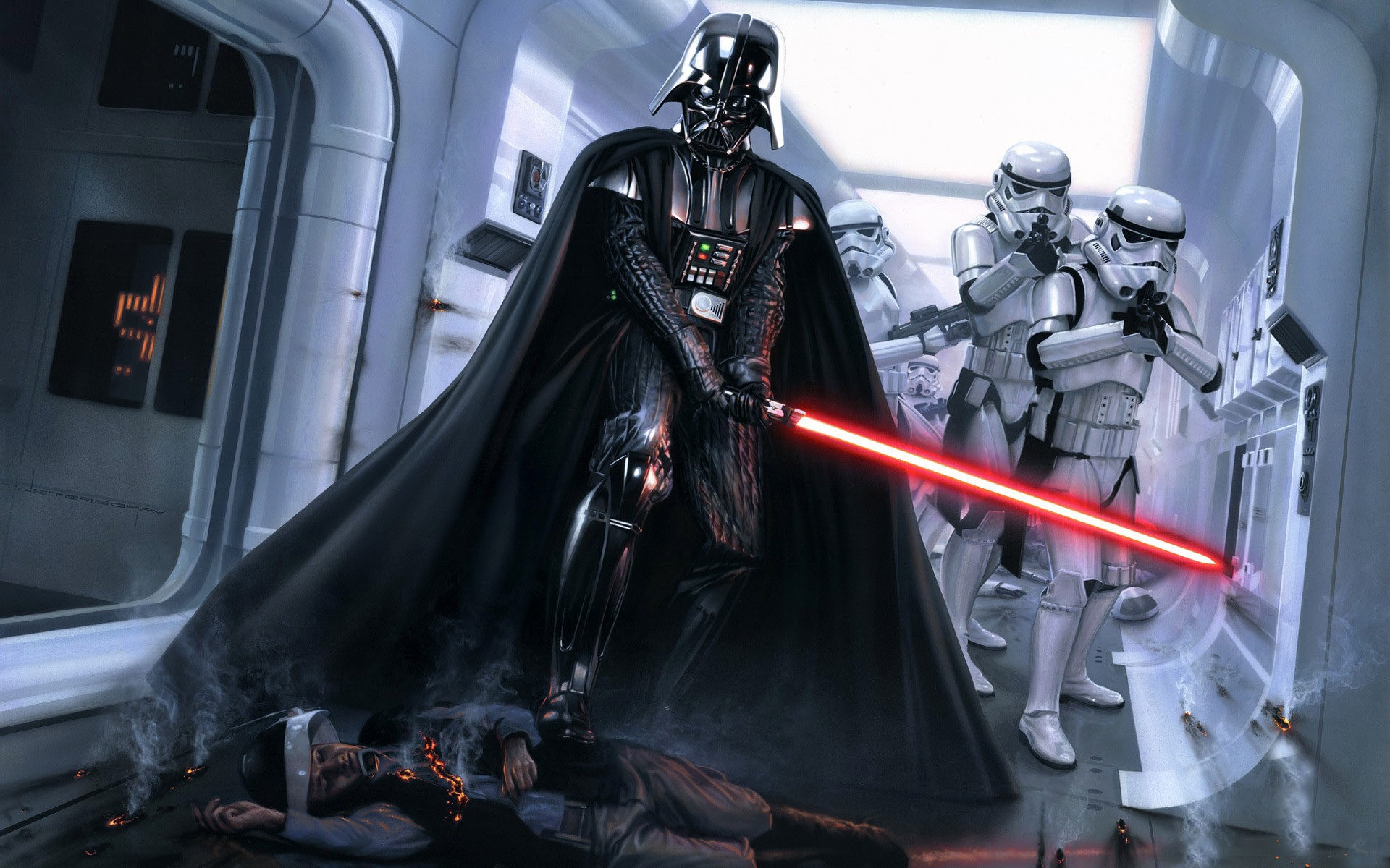 Darth Vader Star Wars Stormtrooper Wallpapers