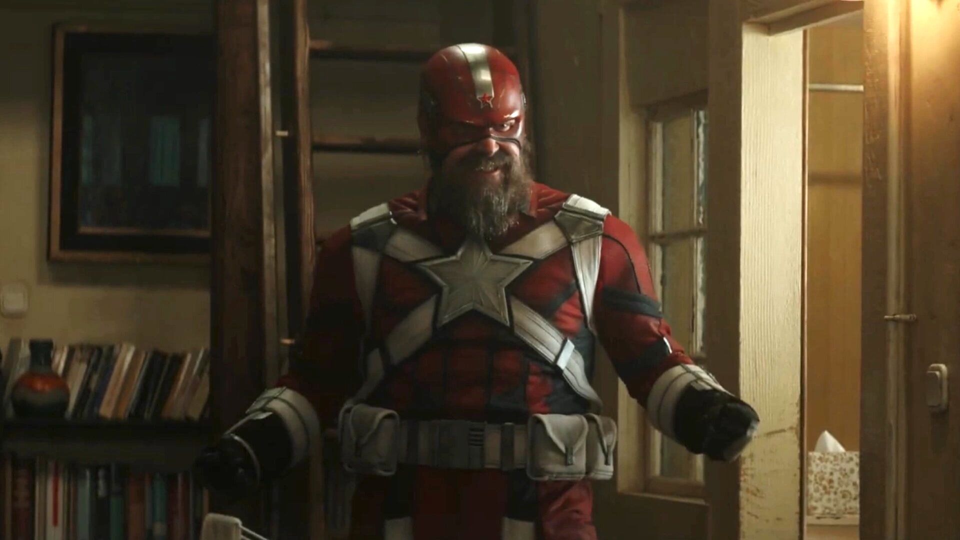 David Harbour As Red Guardian Wallpapers