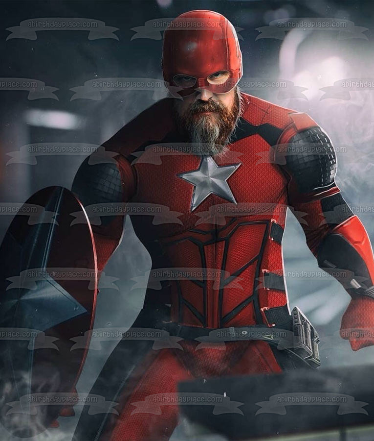 David Harbour As Red Guardian Art Wallpapers