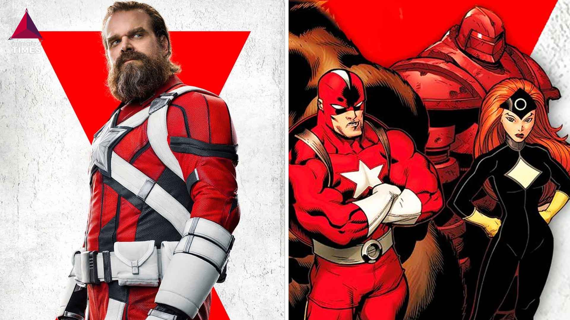 David Harbour As Red Guardian Art Wallpapers