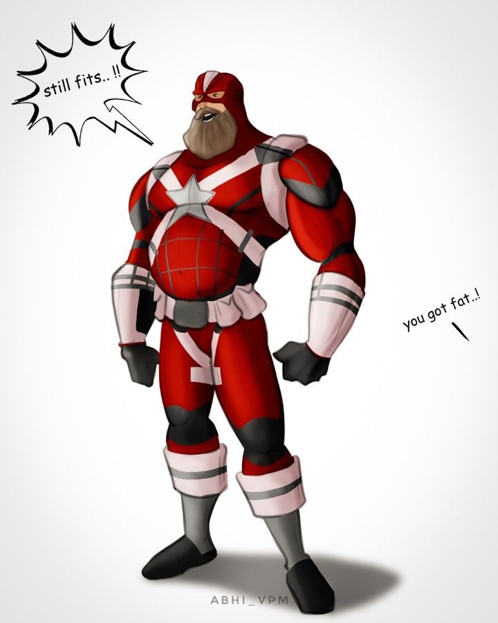 David Harbour As Red Guardian Art Wallpapers