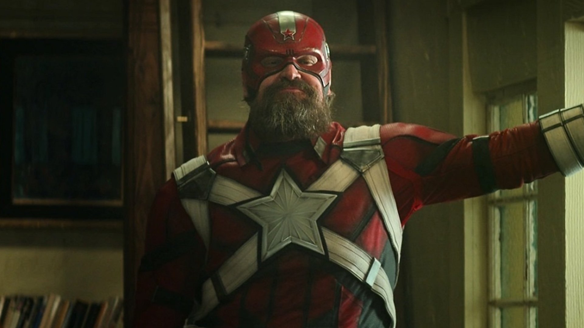 David Harbour As Red Guardian Art Wallpapers