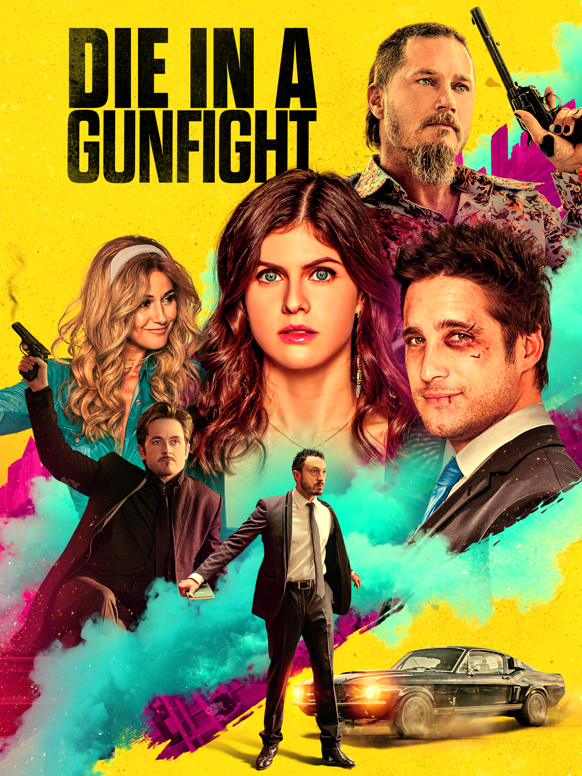 Die In A Gunfight Movie Poster 2021 Wallpapers