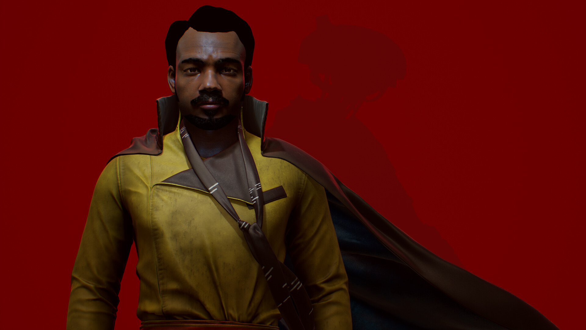 Donald Glover As Lando Calrissian Star Wars Art Wallpapers