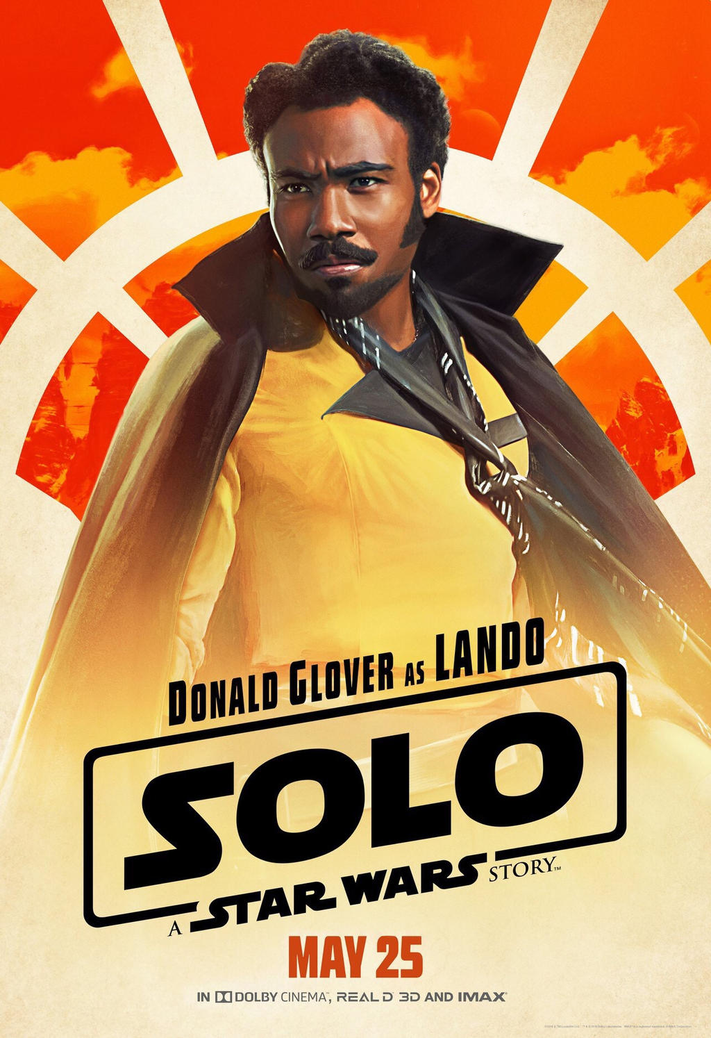 Donald Glover As Lando Calrissian Star Wars Art Wallpapers