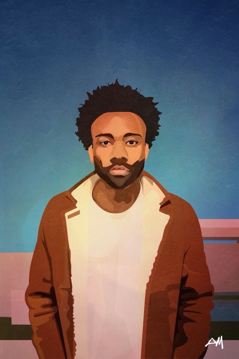 Donald Glover As Lando Calrissian Star Wars Art Wallpapers