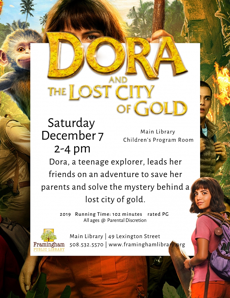 Dora And The Lost City Of Gold Movie Poster Wallpapers