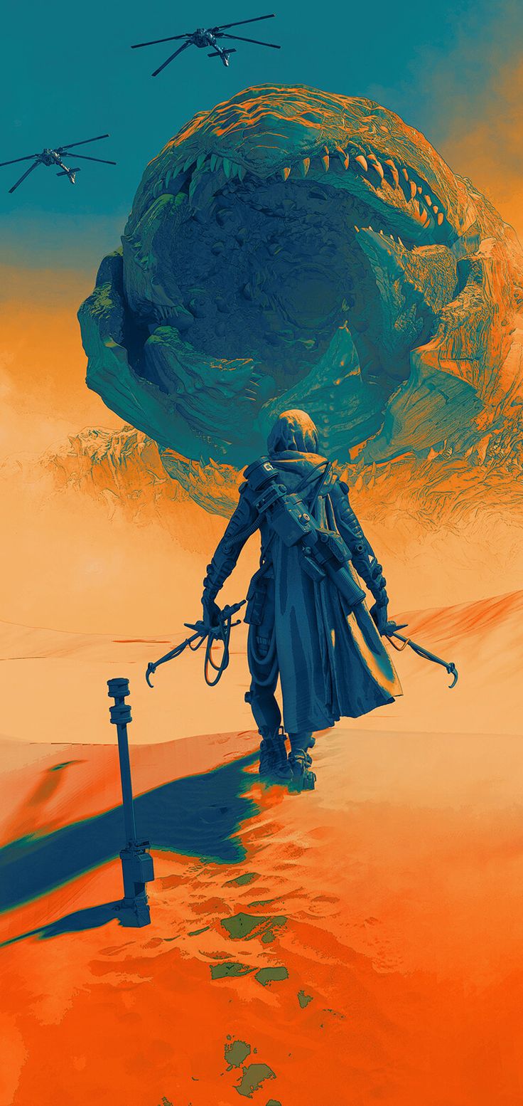 Dune Movie Concept Art Zendaya Wallpapers