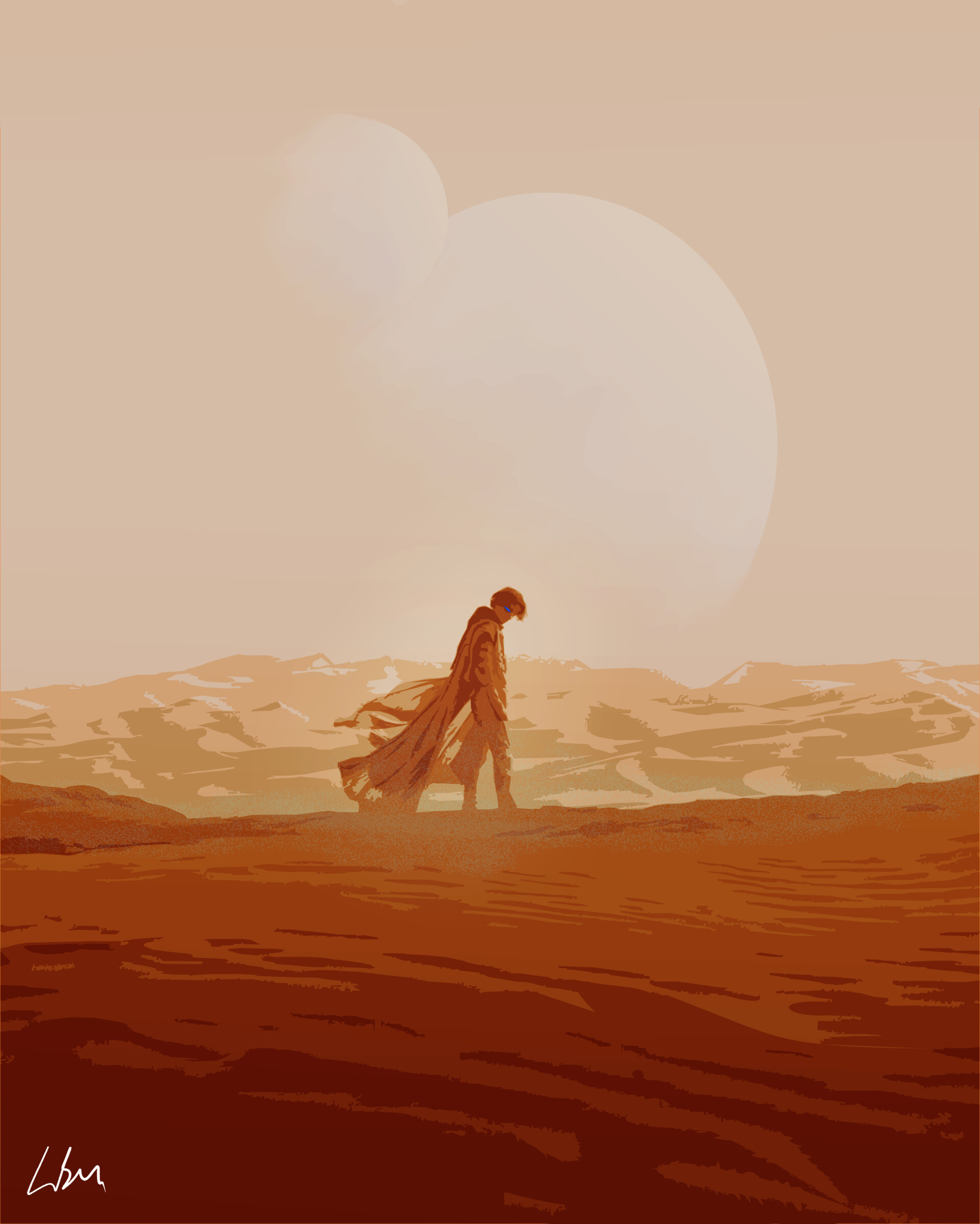 Dune Movie Fan Poster Wallpapers