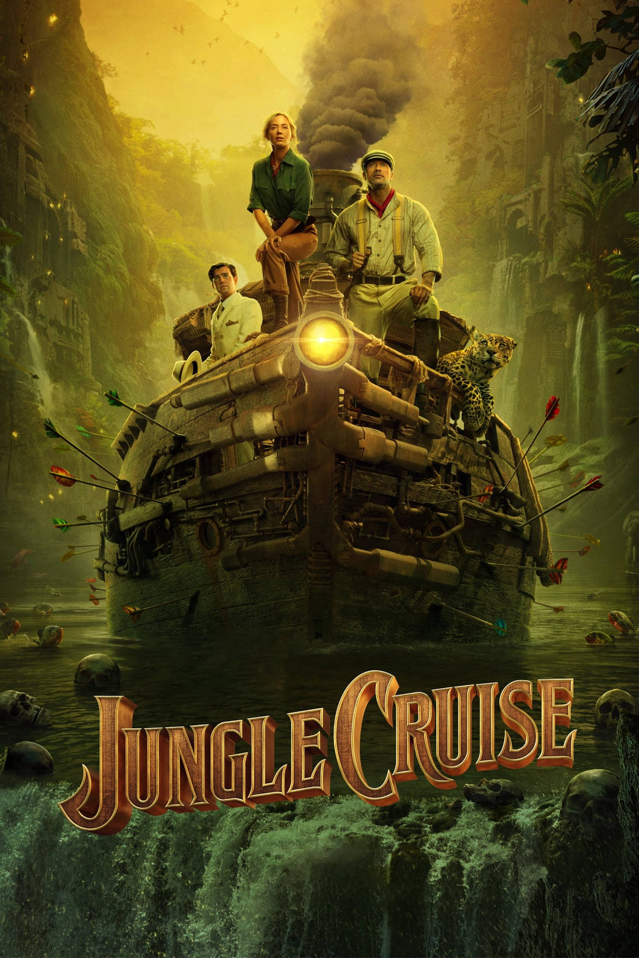 Dwayne Johnson In Jungle Cruise Movie Wallpapers