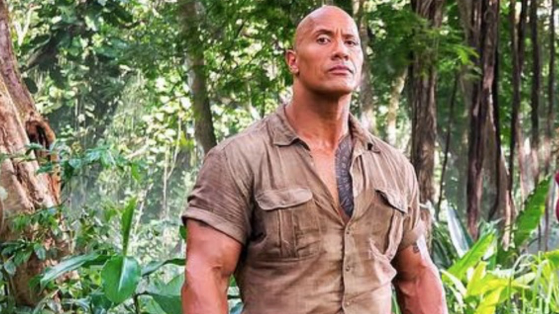 Dwayne Johnson In Jungle Cruise Movie Wallpapers