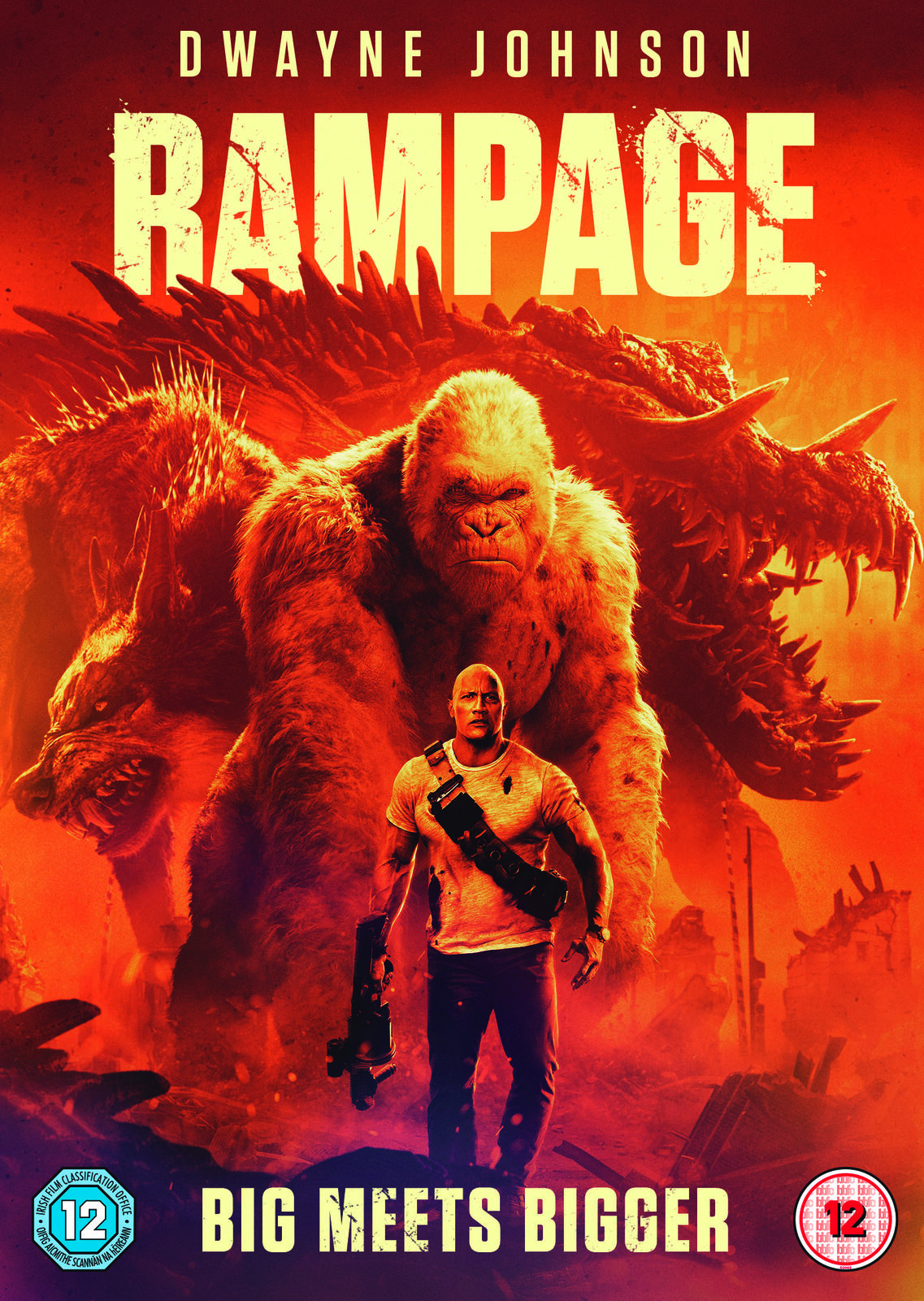 Dwayne Johnson In Rampage 2018 Wallpapers