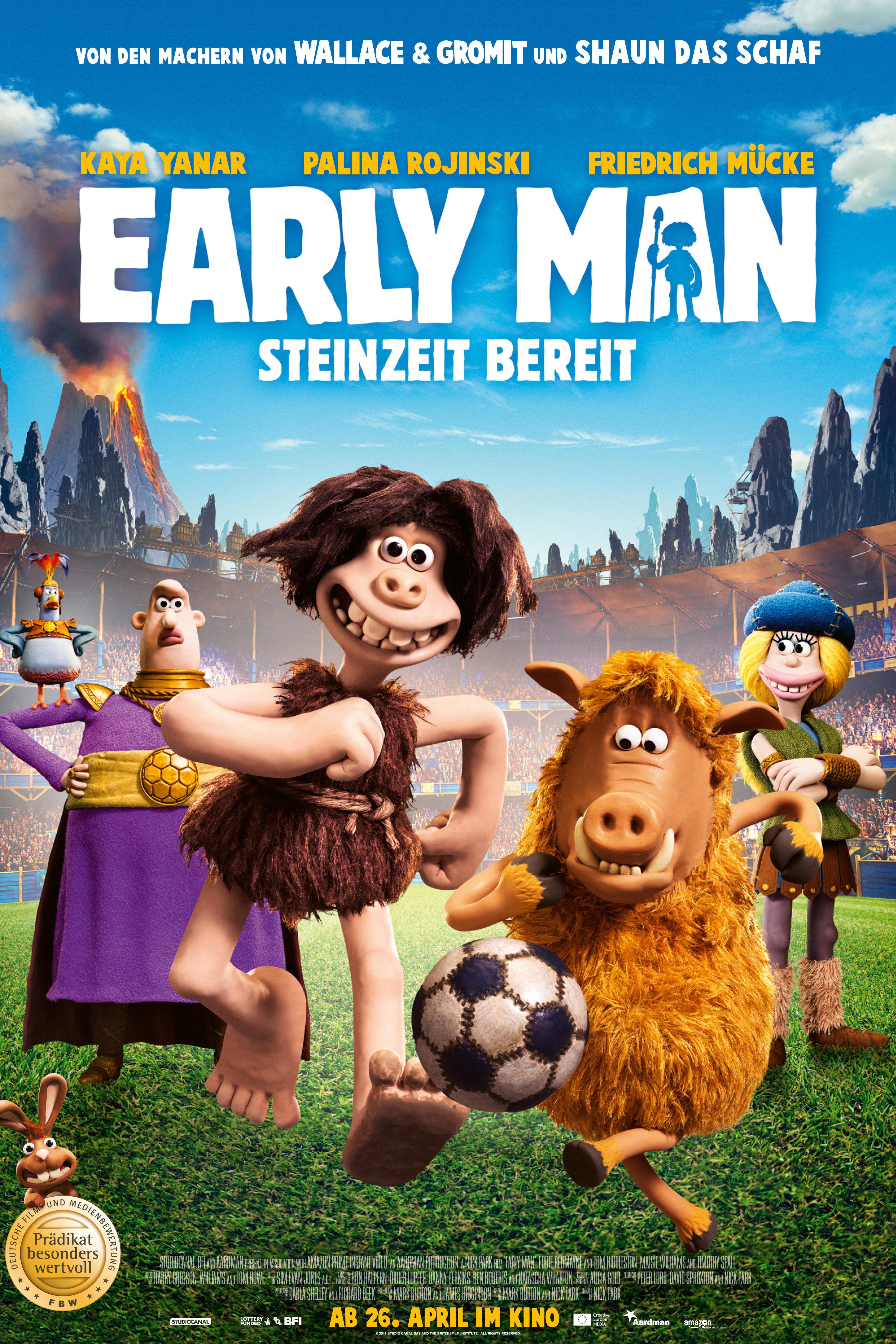 Early Man Animation 2018 Poster Wallpapers