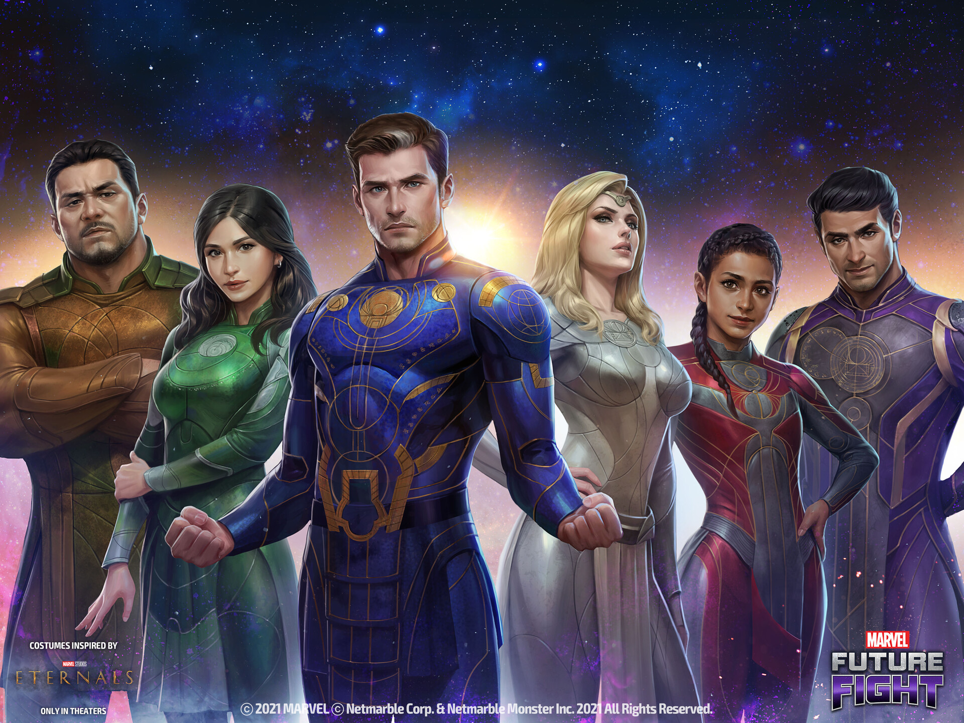 Eternals 2021 Art Wallpapers