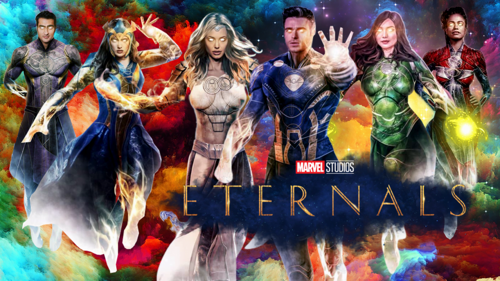 Eternals Hd Movie Art Wallpapers