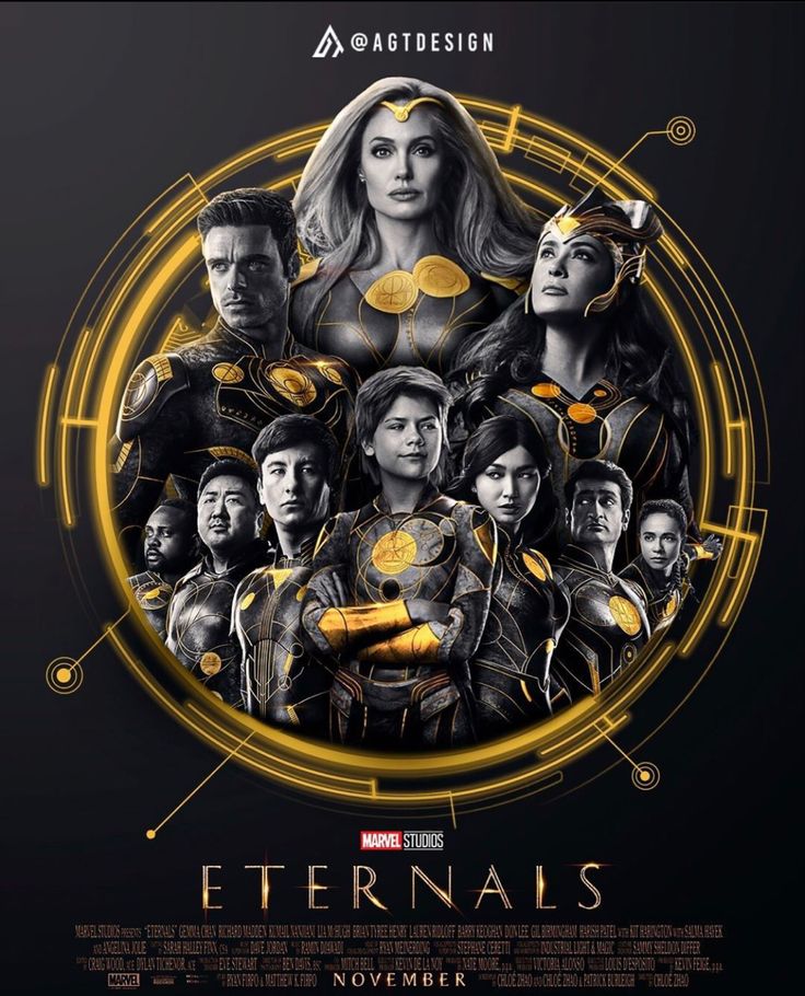 Eternals Hd Movie Poster Wallpapers