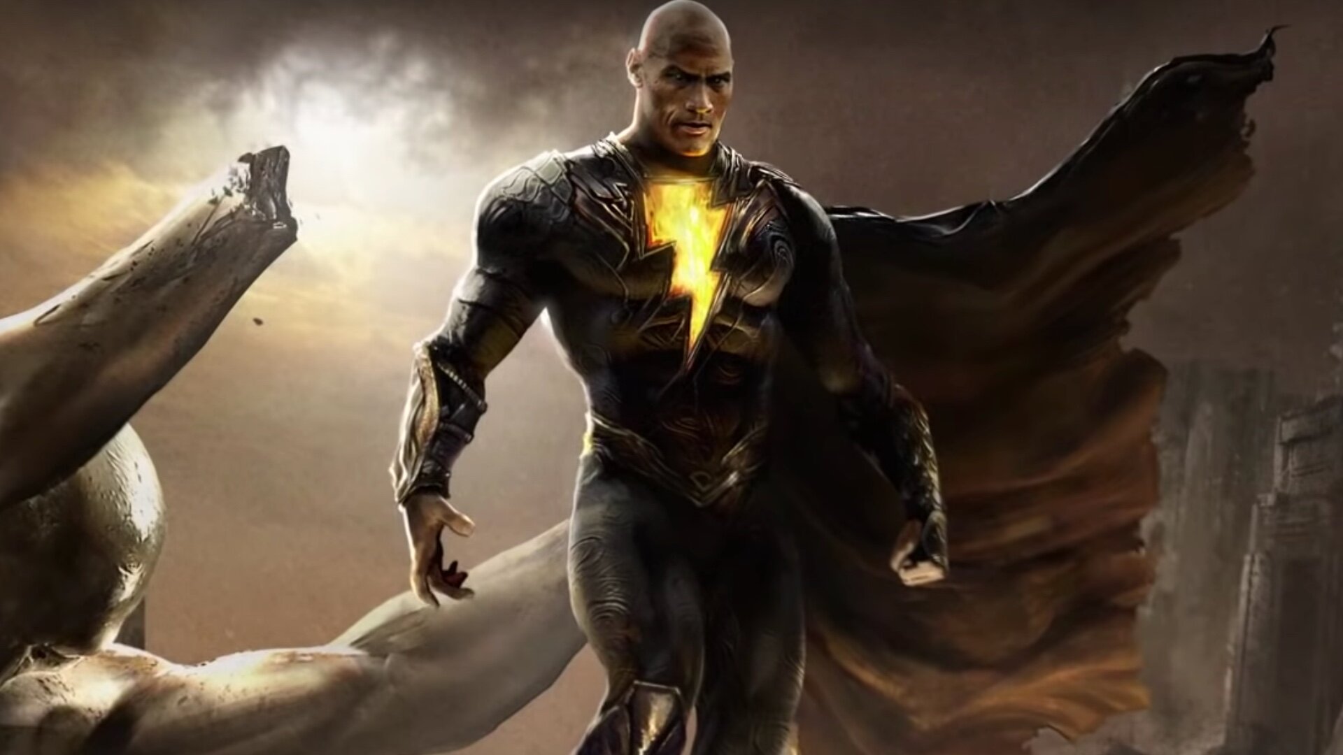 Fan Poster Of Dwayne Johnson As Black Adam Wallpapers