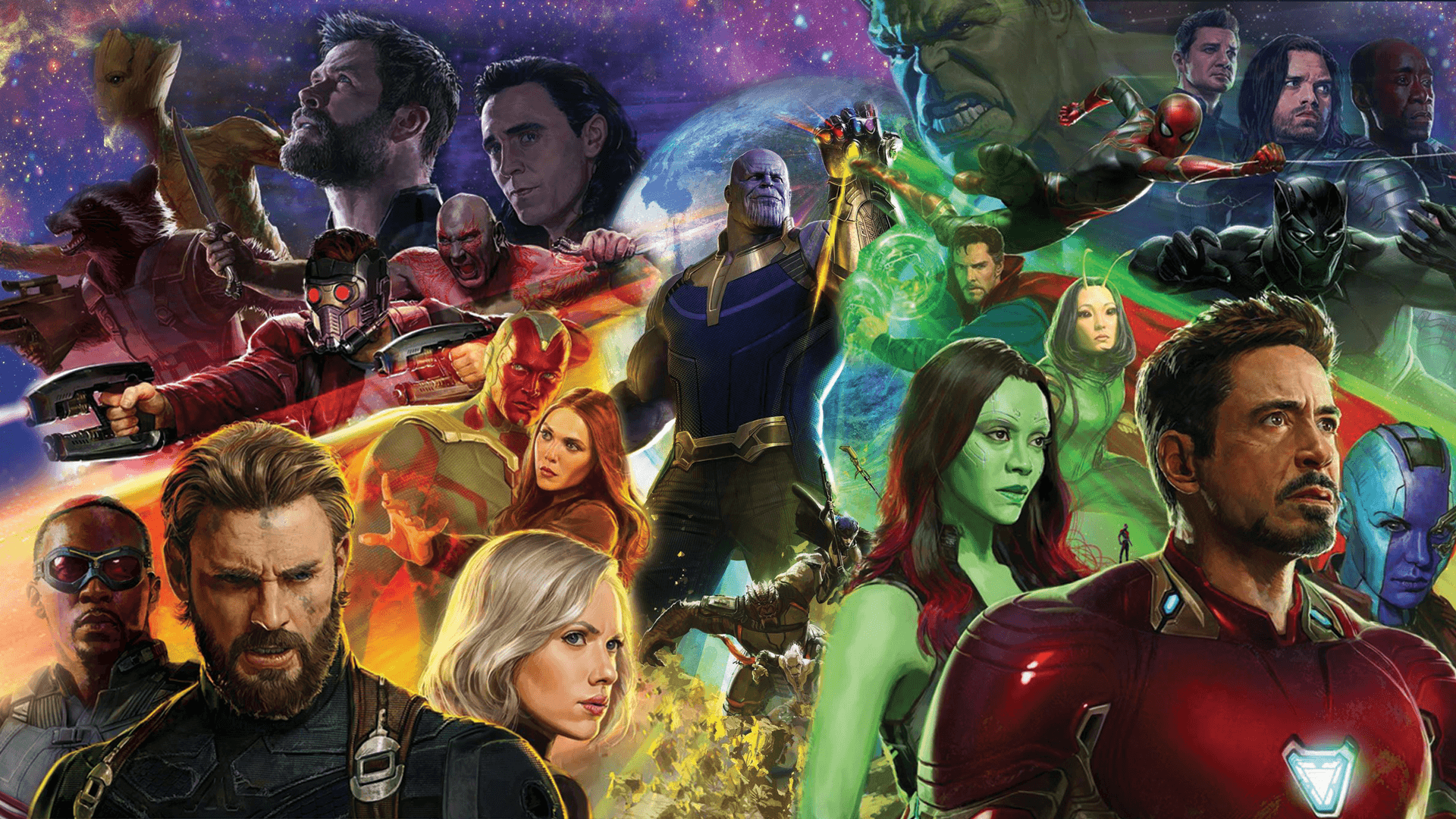 Fandango Avengers Infinity War Posters Wallpapers