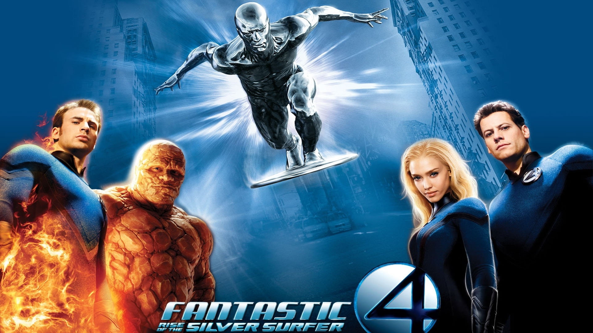 Fantastic 4: Rise Of The Silver Surfer Wallpapers