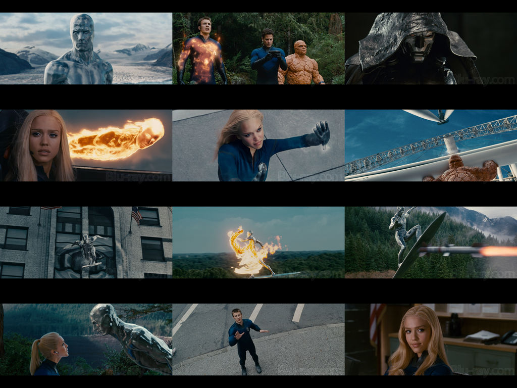 Fantastic 4: Rise Of The Silver Surfer Wallpapers