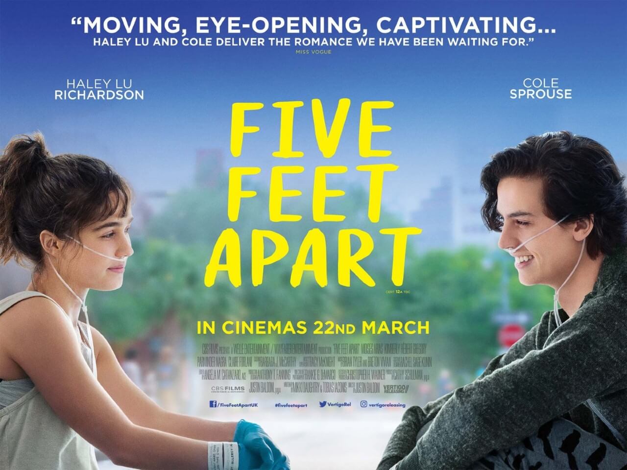 Five Feet Apart Movie Wallpapers