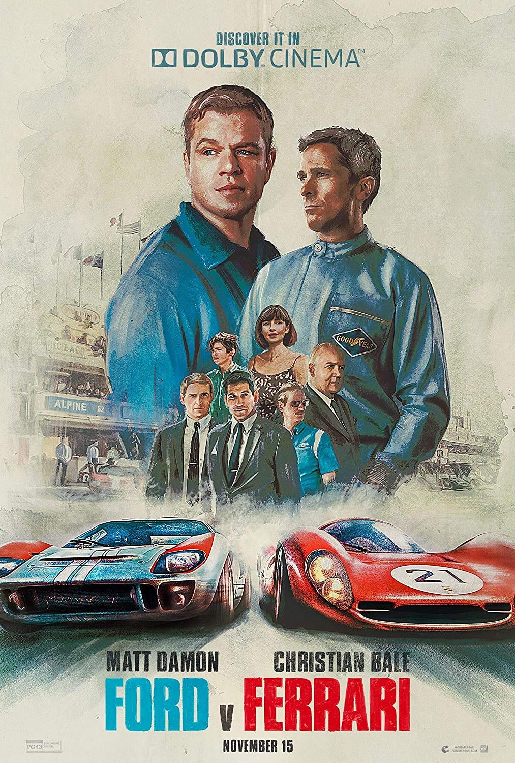 Ford V Ferrari Movie Wallpapers