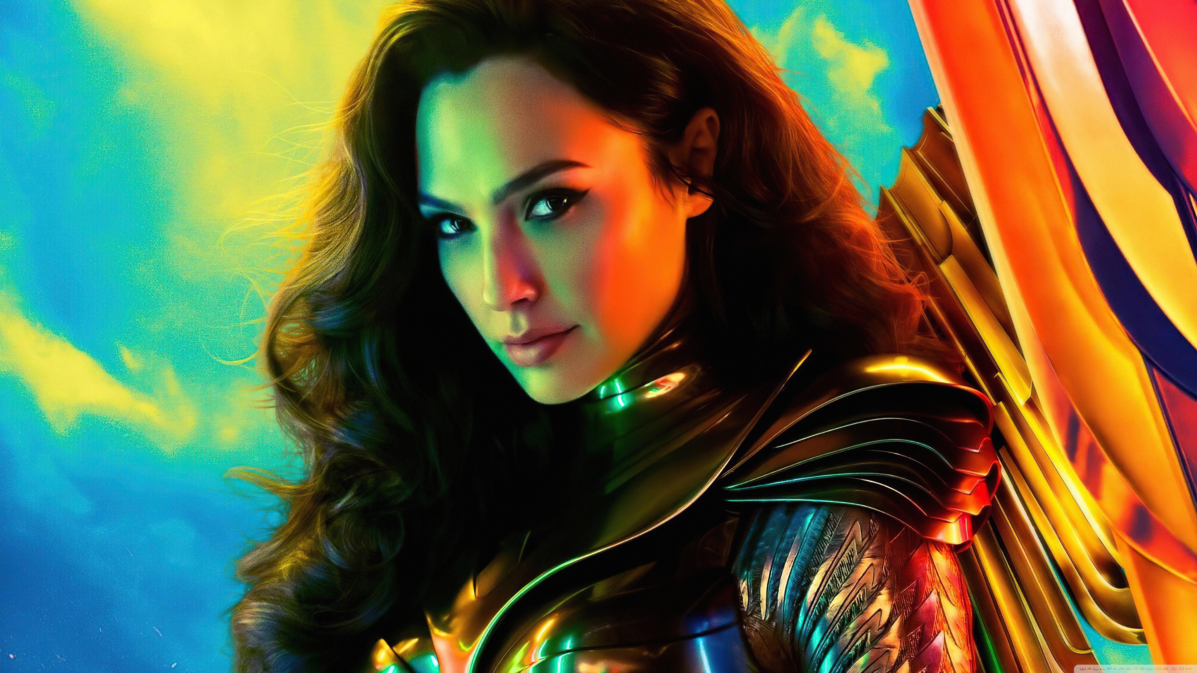 Gal As Wonder Woman 1984 4K Wallpapers