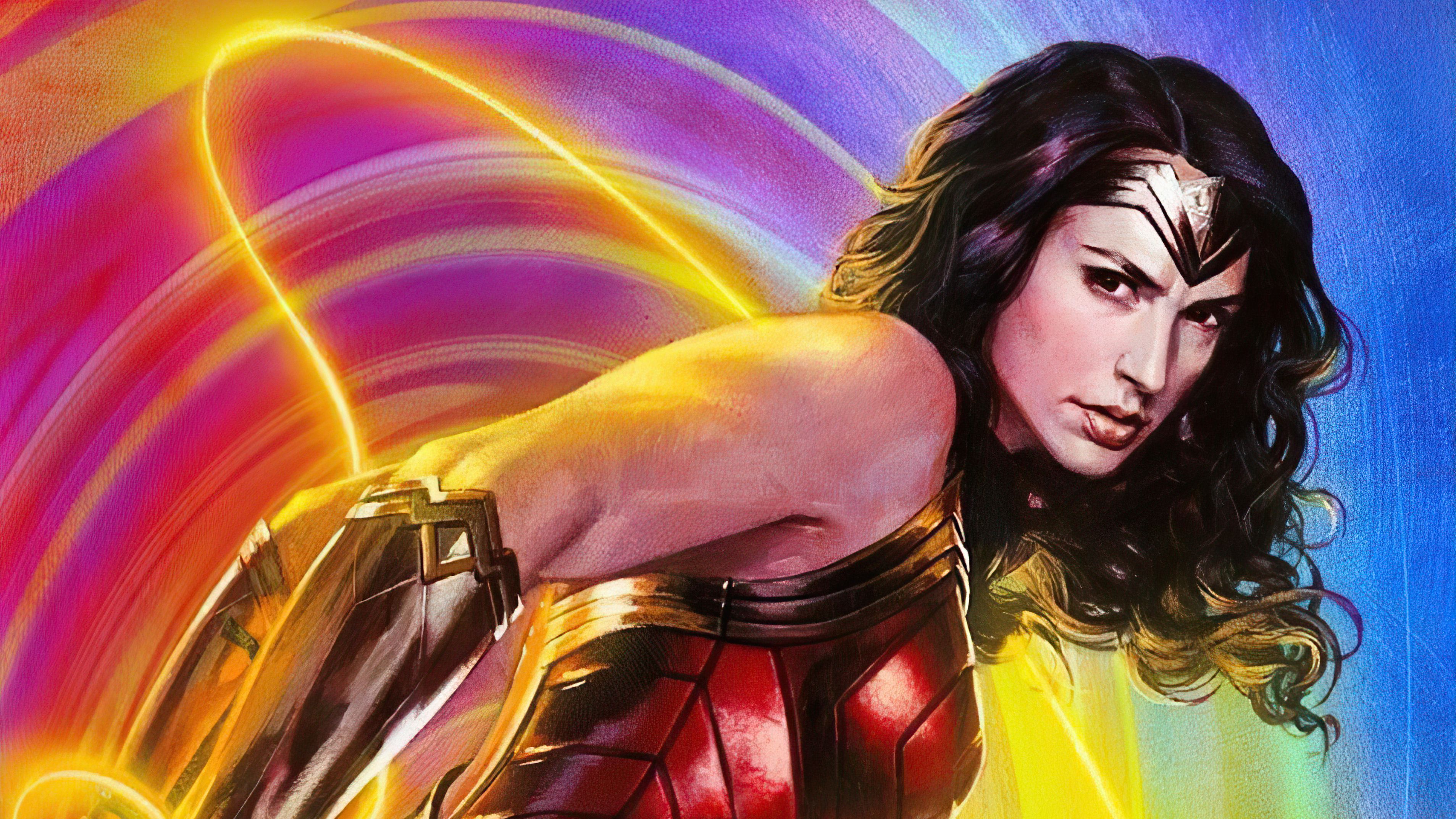 Gal As Wonder Woman 1984 4K Wallpapers