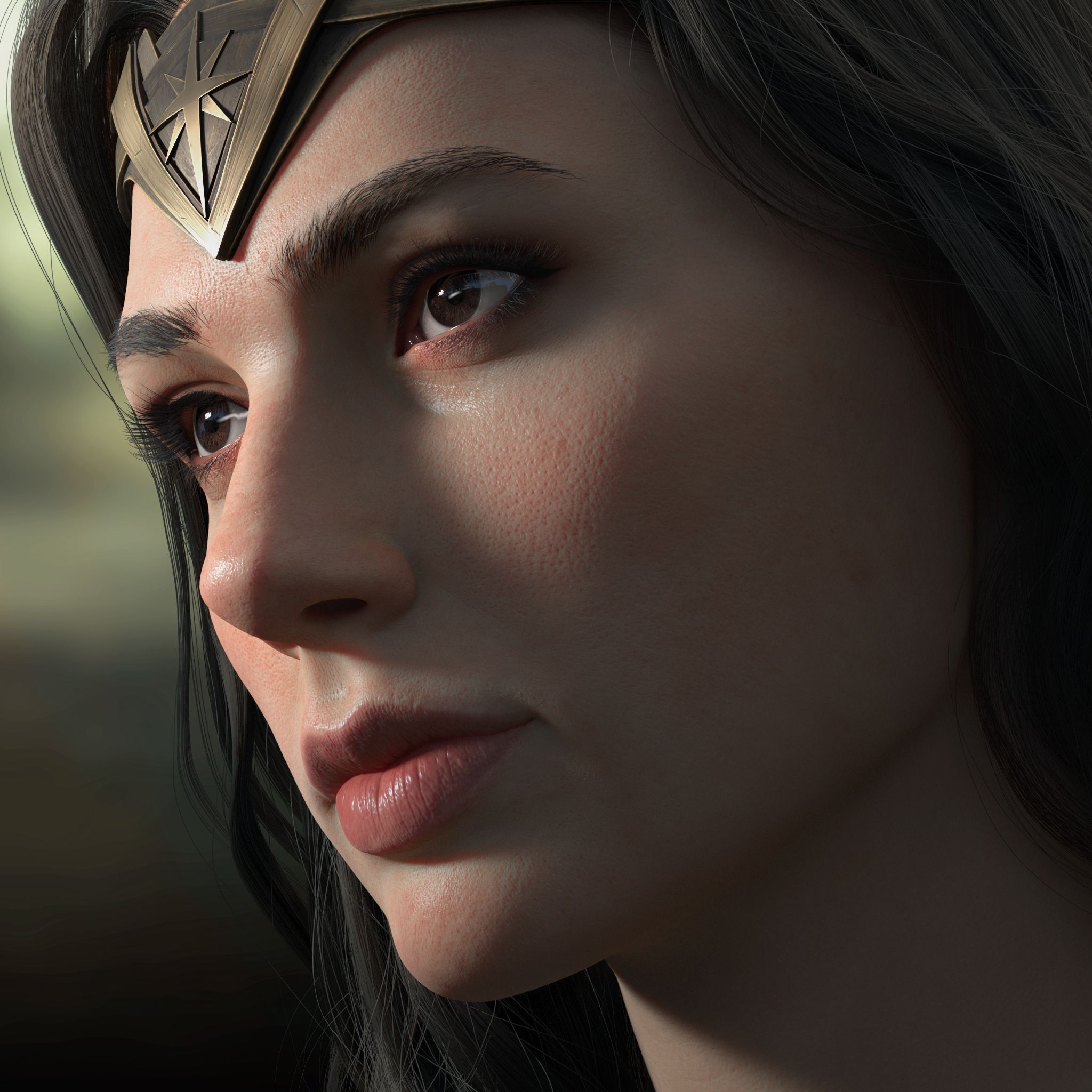 Gal Gadot Wonder Woman Digital Draw Wallpapers