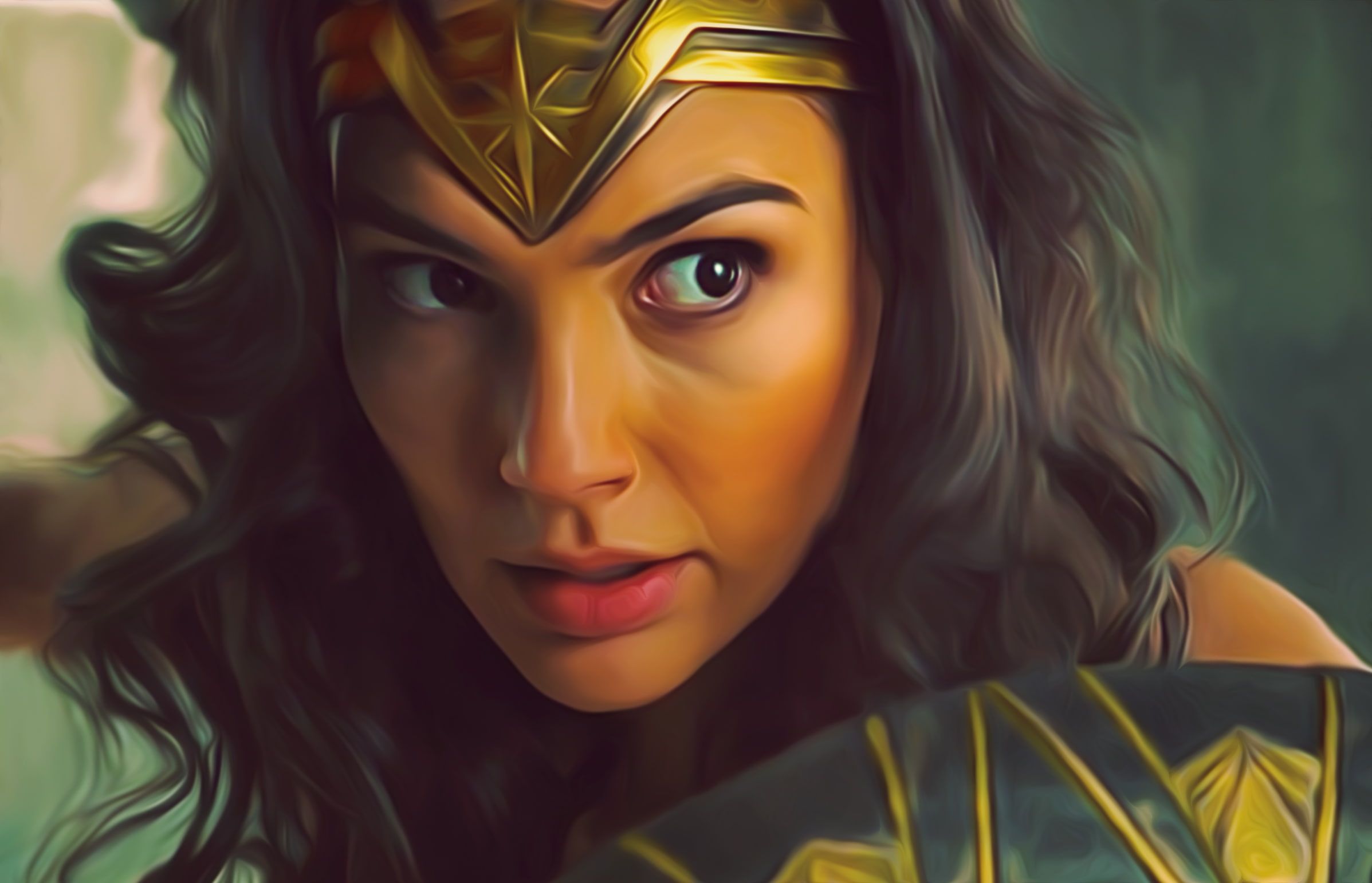 Gal Gadot Wonder Woman Digital Draw Wallpapers