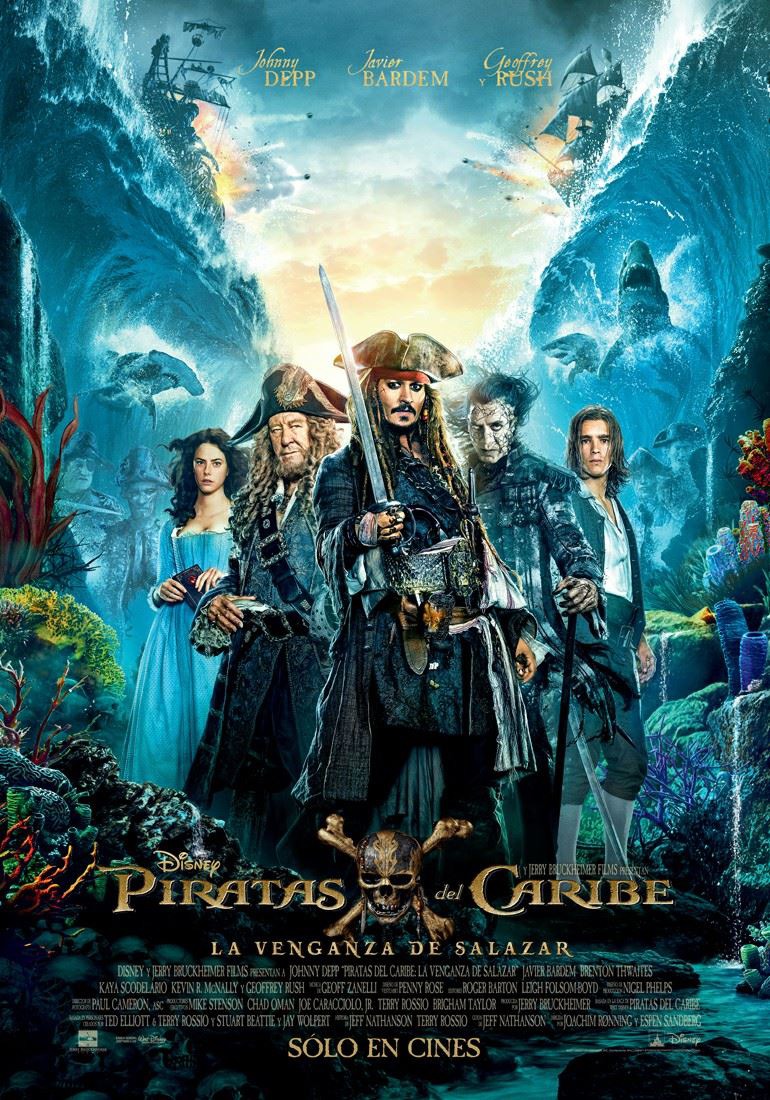 Geoffrey Rush In Pirates Of The Caribbean Dead Men Tell No Tales Movie Wallpapers