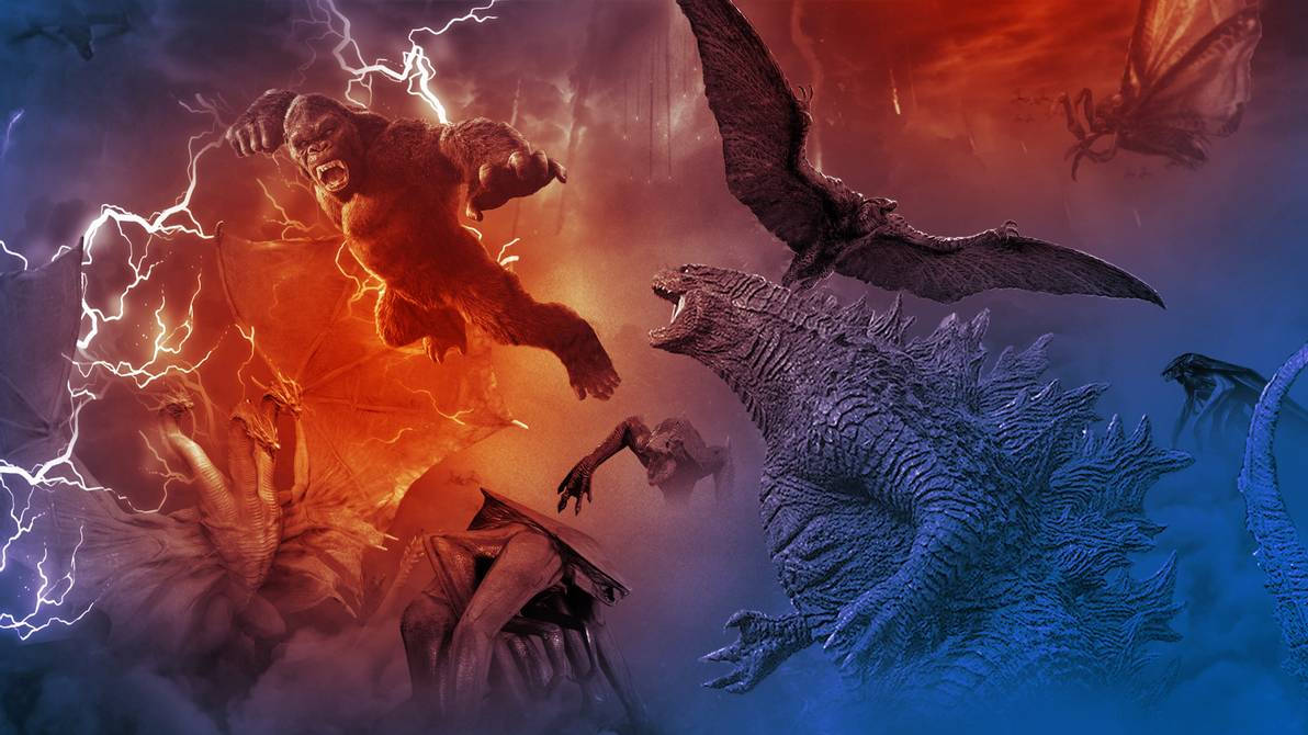 Godzilla Kong Battle Wallpapers