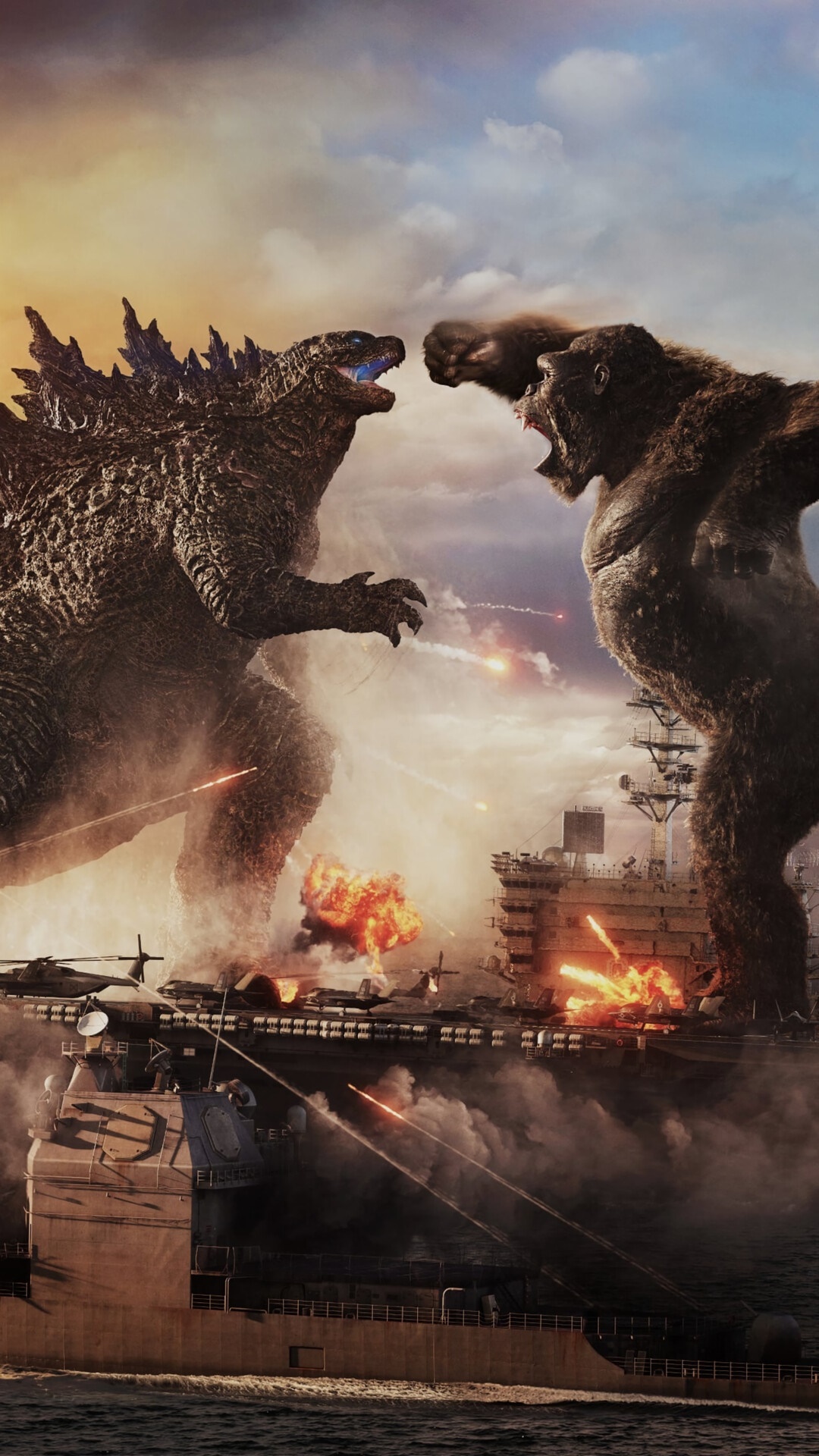 Godzilla Kong Battle Wallpapers