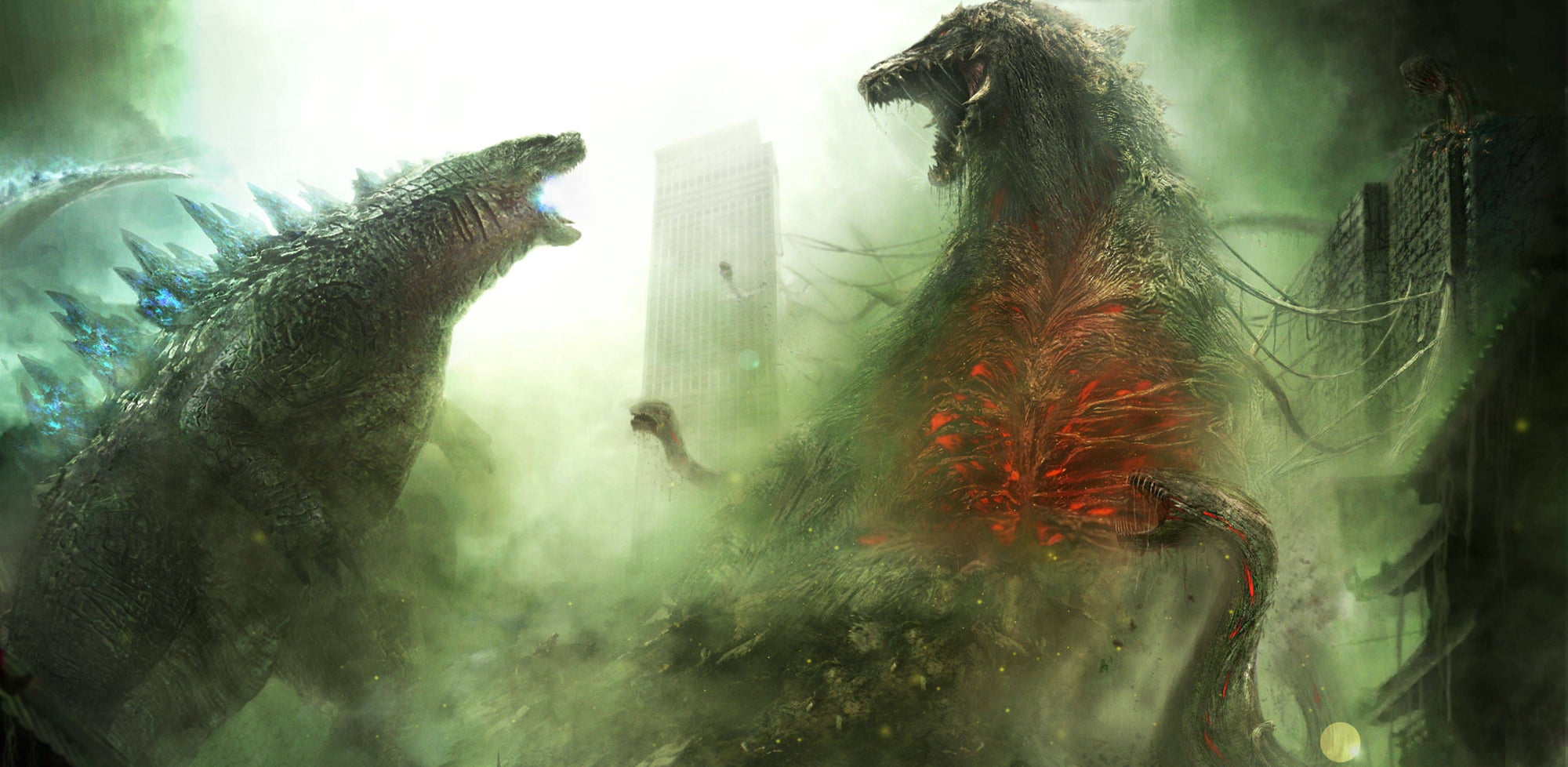 Godzilla Kong Battle Wallpapers