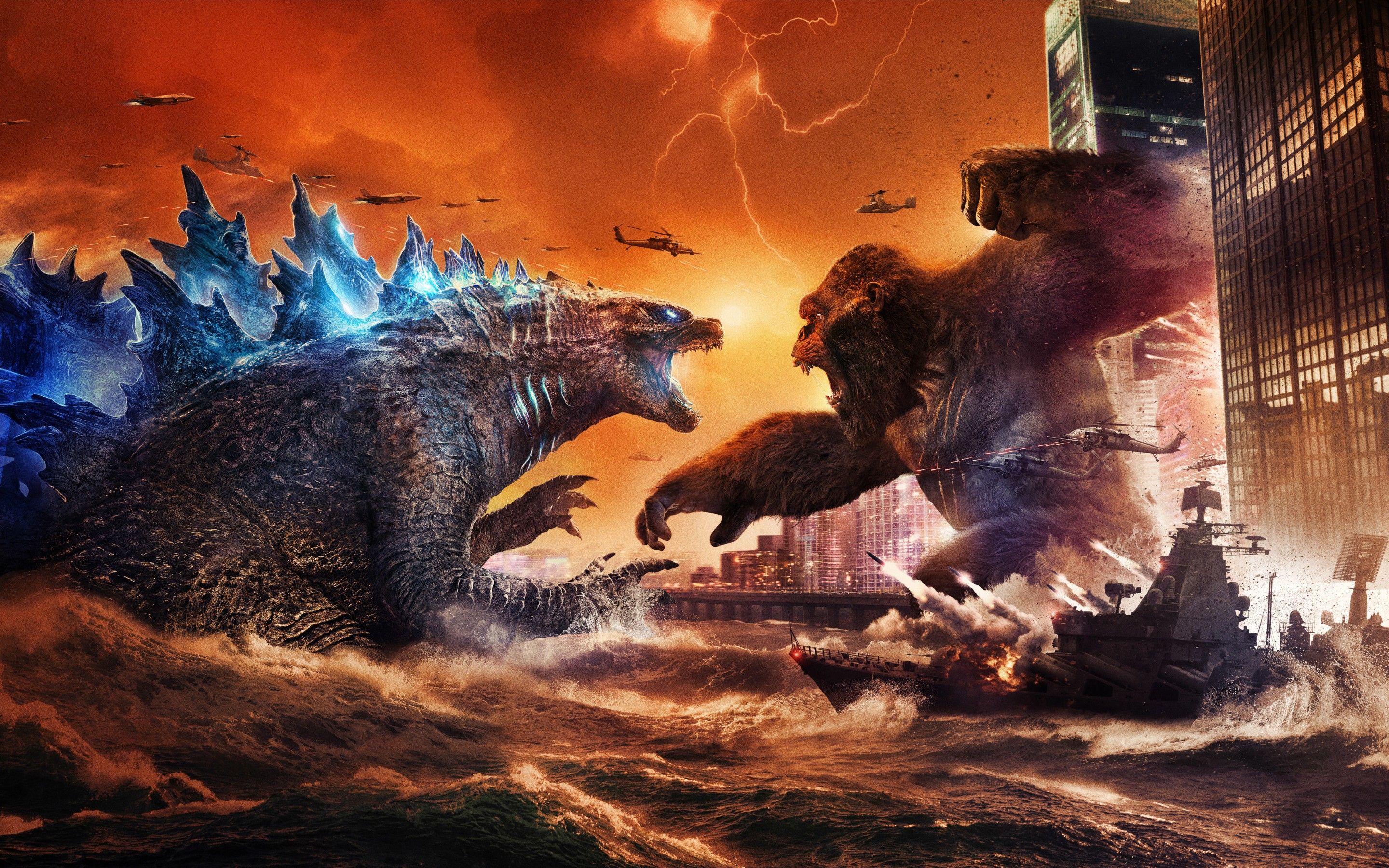 Godzilla Vs Kong 2021 Fanart Wallpapers