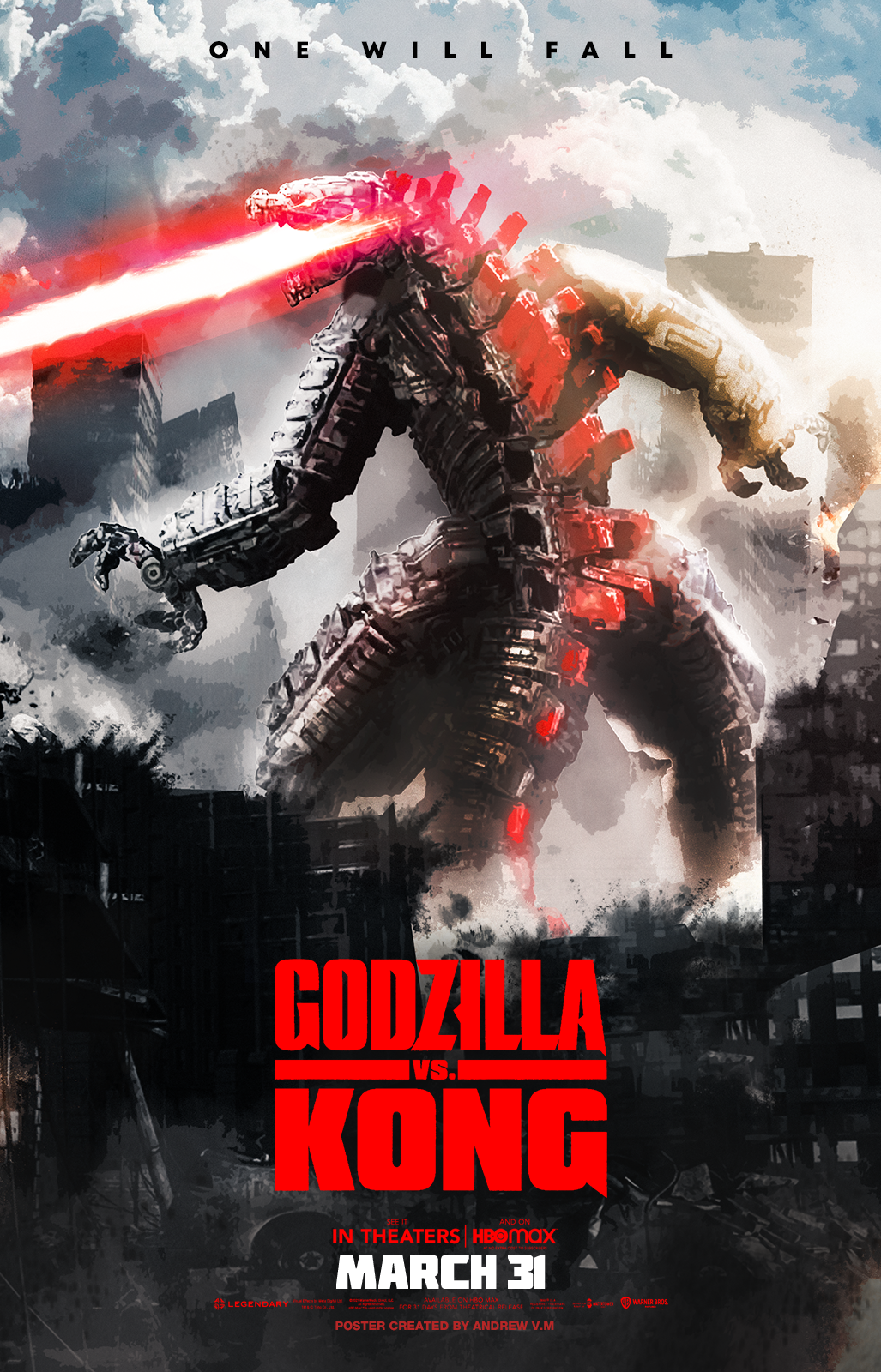 Godzilla Vs Kong 2021 Poster Wallpapers