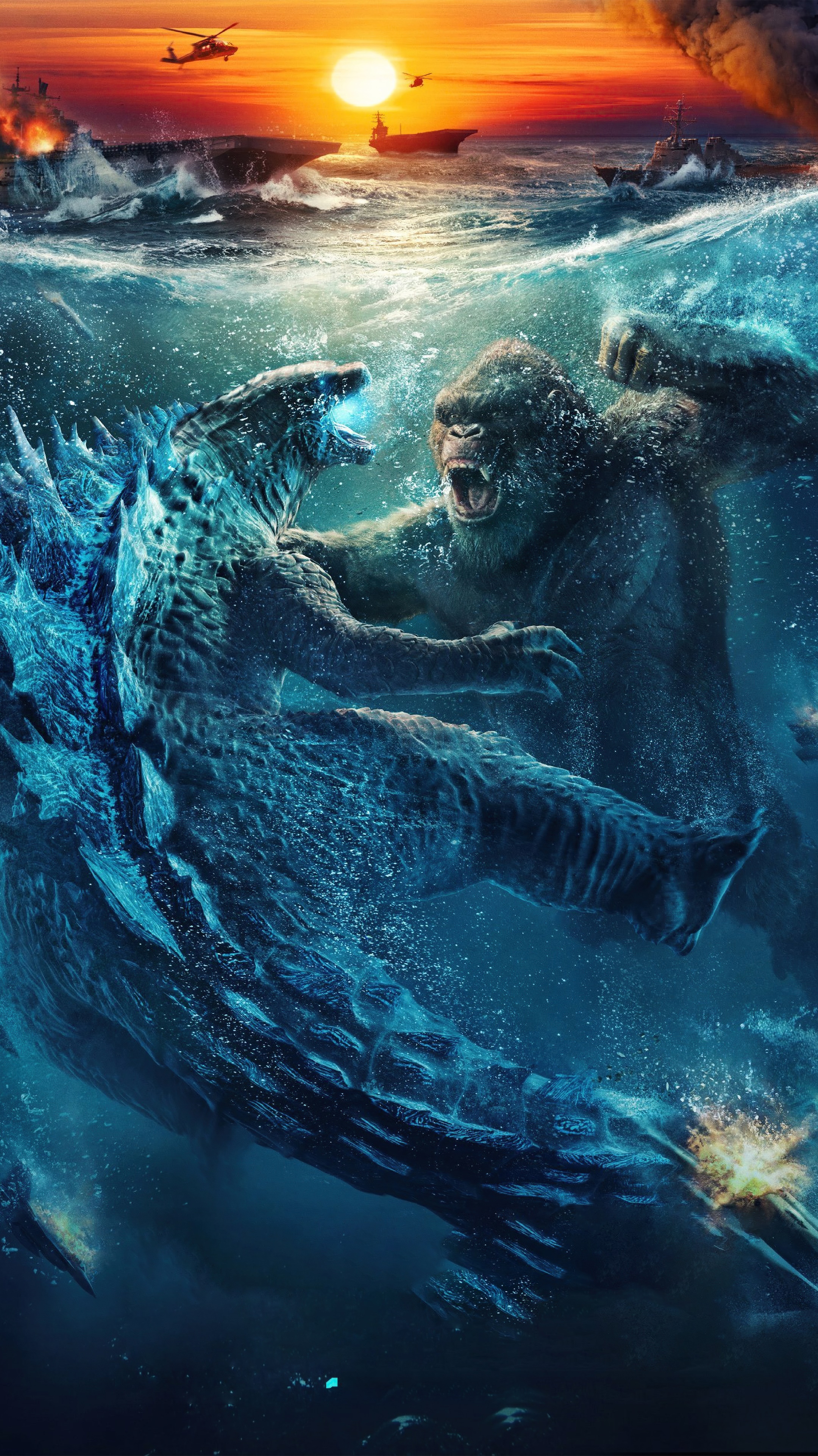 Godzilla Vs Kong 2021 Poster Wallpapers