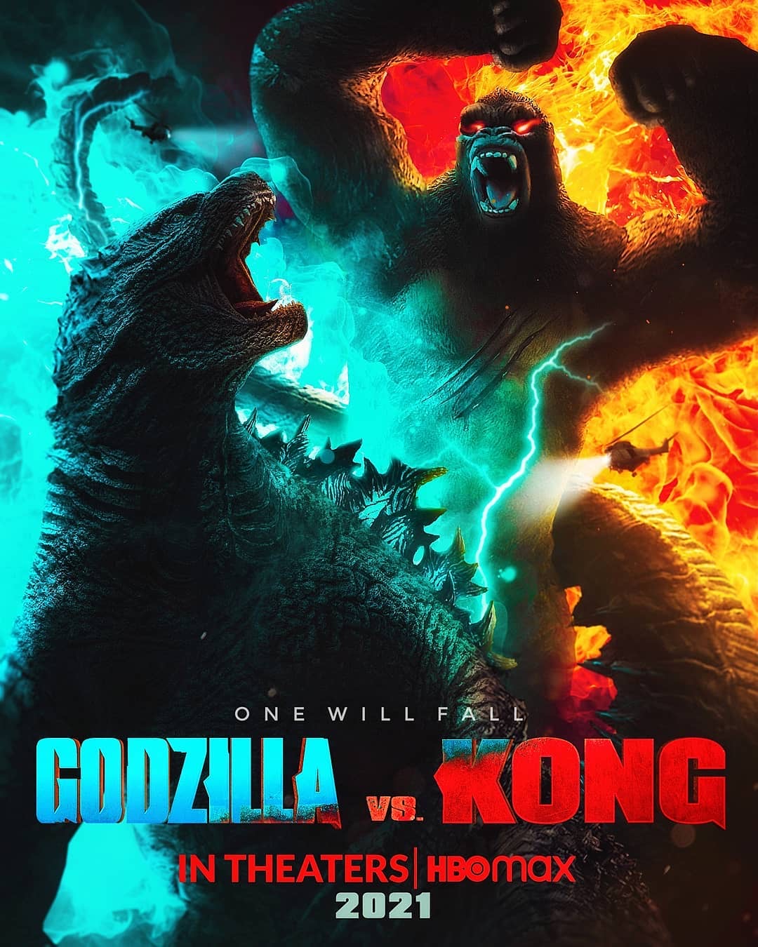 Godzilla Vs Kong 2021 Poster Wallpapers