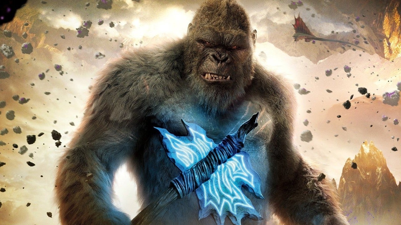 Godzilla Vs Kong King Characters Fan Poster Wallpapers