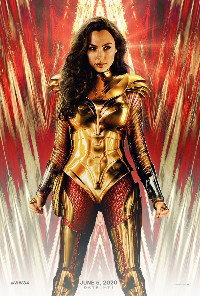 Golden Wonder Woman 1984 Wallpapers