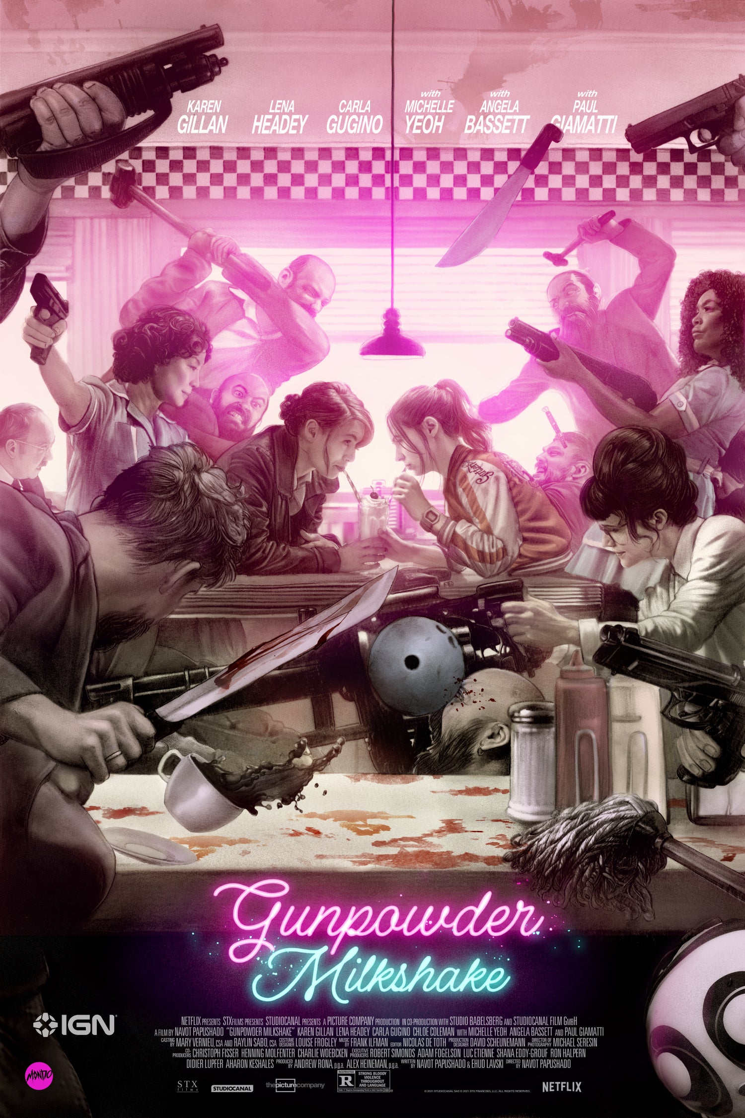 Gunpowder Milkshake 2021 Movie Wallpapers