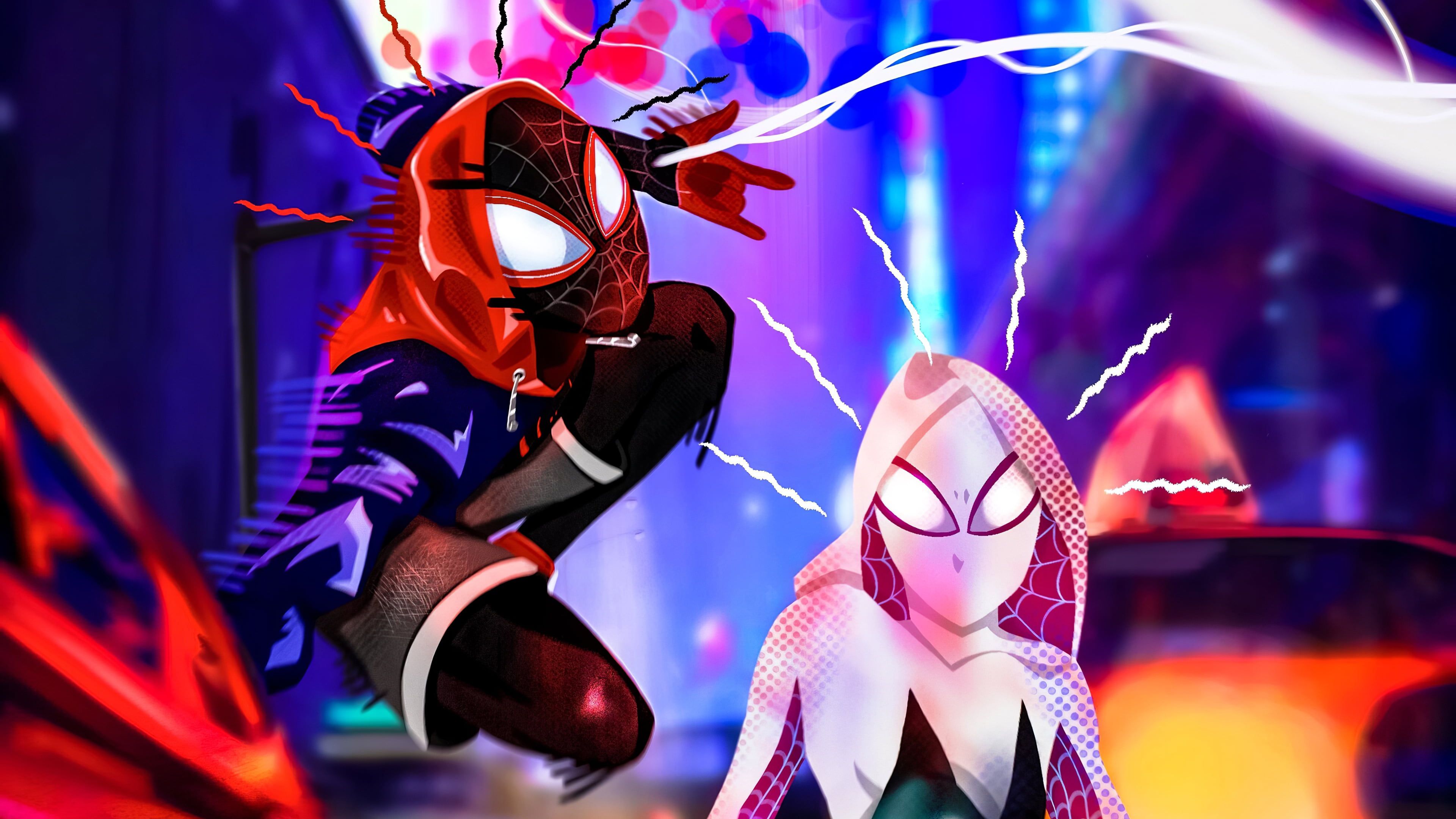 Gwen Stacy In Spider-Man Across The Spider-Verse Wallpapers